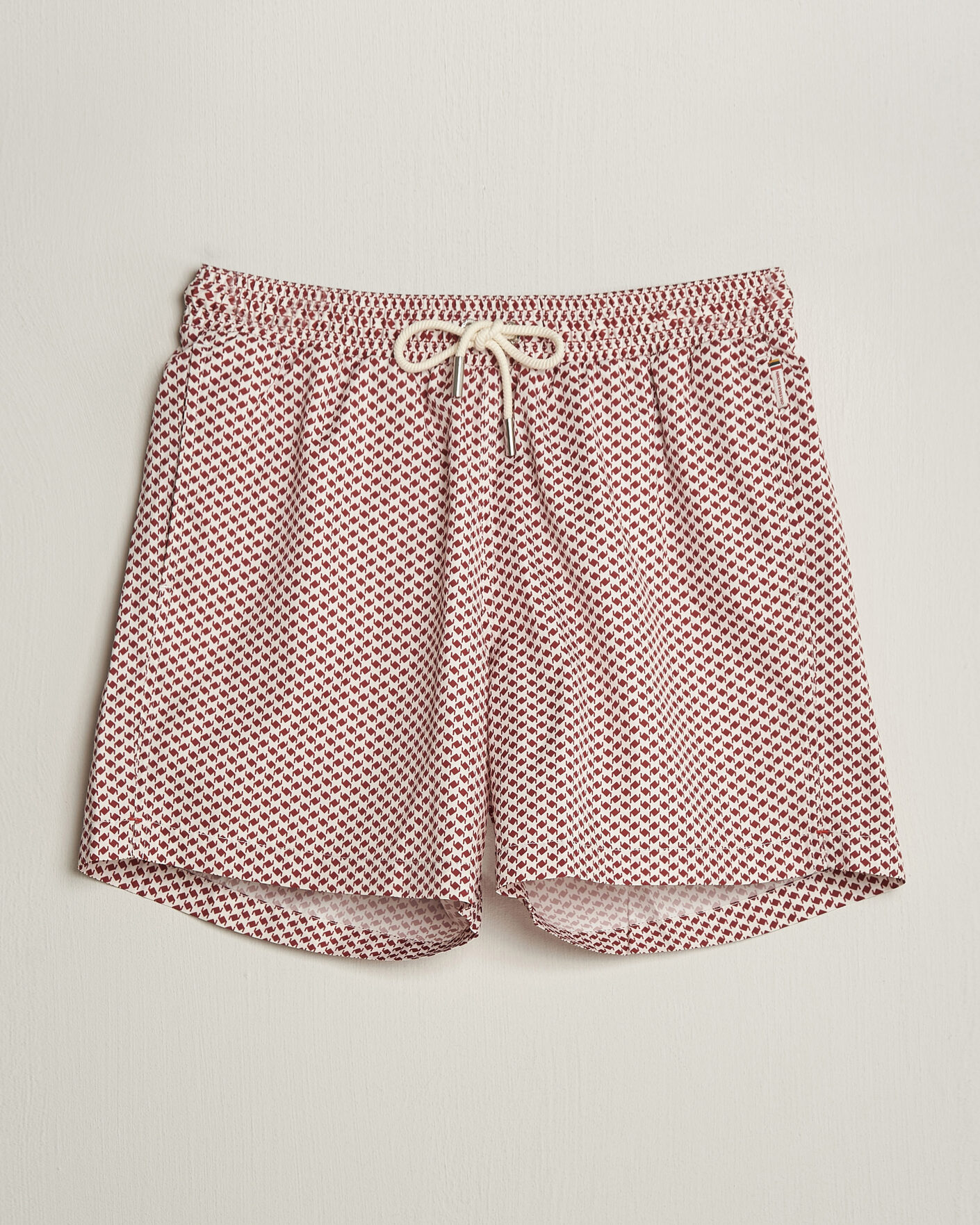 Heren | Zwembroek | Orlebar Brown | Boxer Modula Drawstring Swim Shorts Vermillion