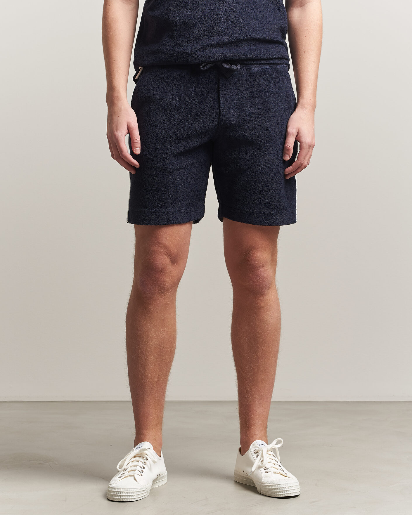 Heren | Korte broek | Orlebar Brown | Trevone Towelling Shorts Night Iris