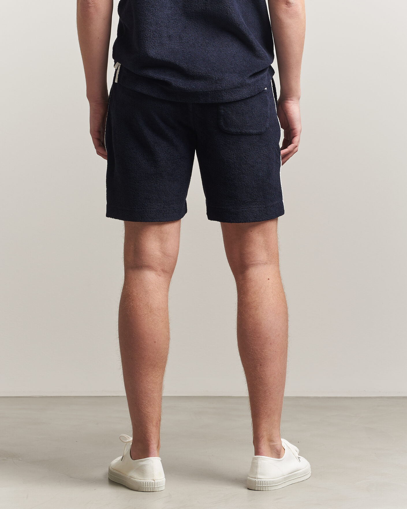 Heren | Korte broek | Orlebar Brown | Trevone Towelling Shorts Night Iris