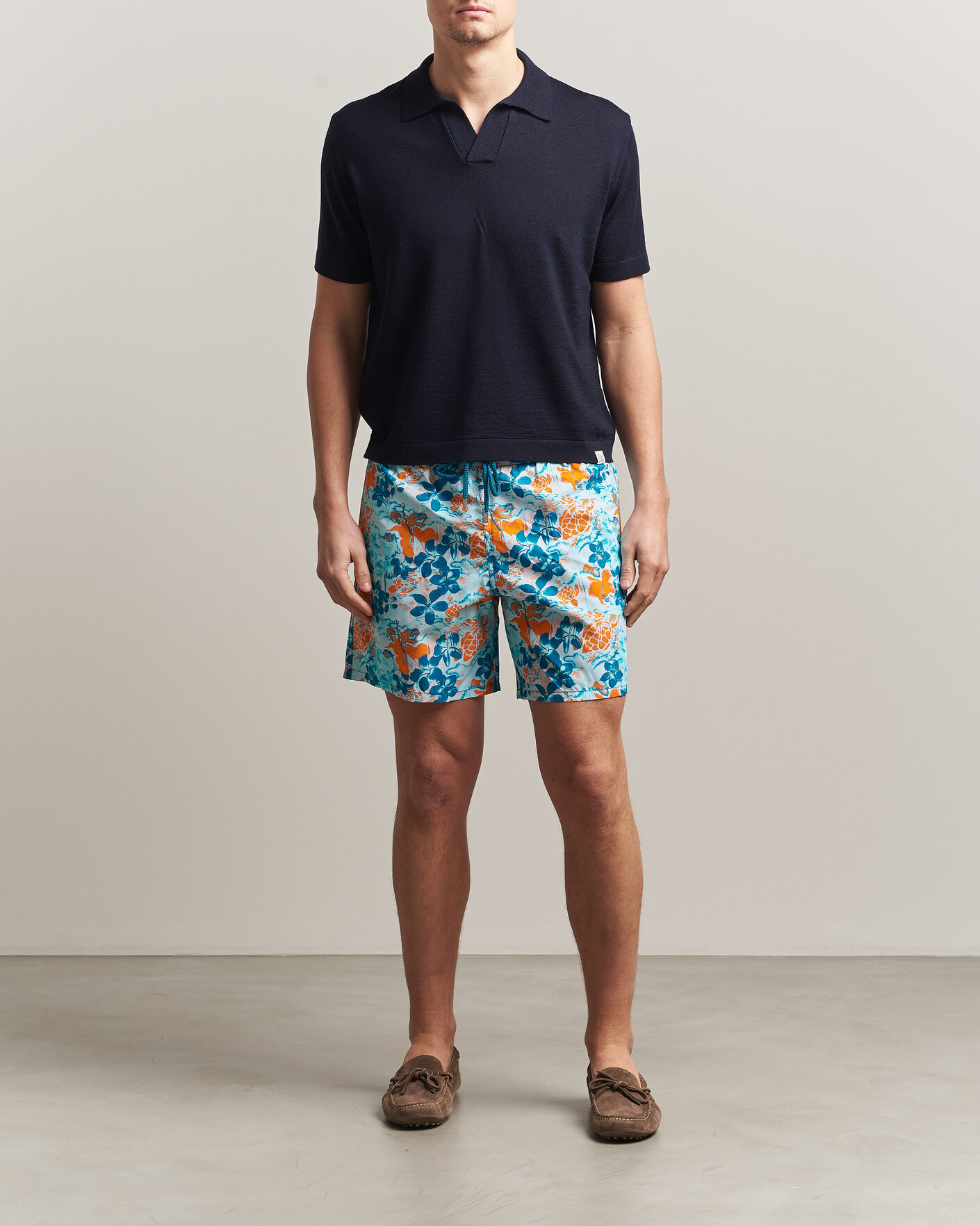 Heren | Zwembroek | Vilebrequin | Moorea Swimshorts Coin Coin