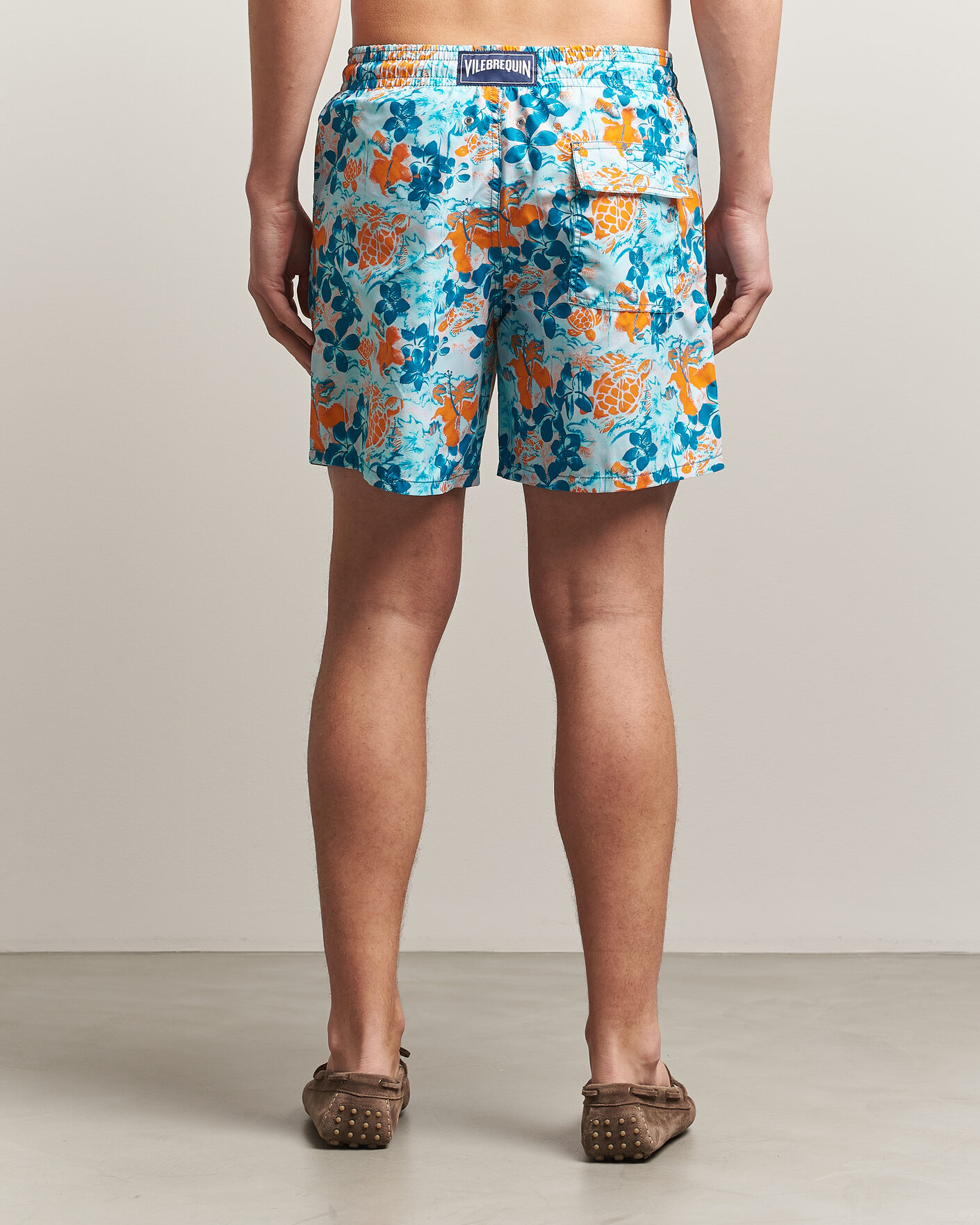 Heren | Zwembroek | Vilebrequin | Moorea Swimshorts Coin Coin