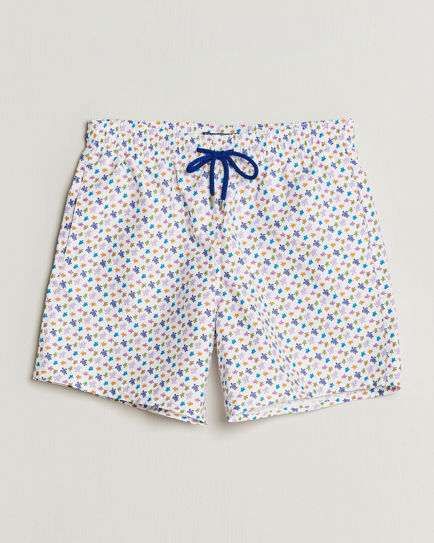 Heren | Zwembroek | Vilebrequin | Moorea Swimshorts Blanc