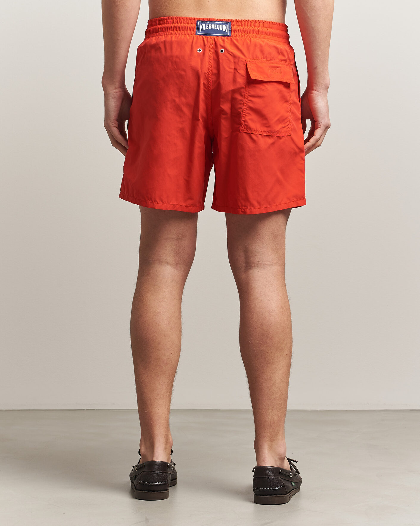 Heren | Zwembroek | Vilebrequin | Moorea Swimshorts Coquelicot