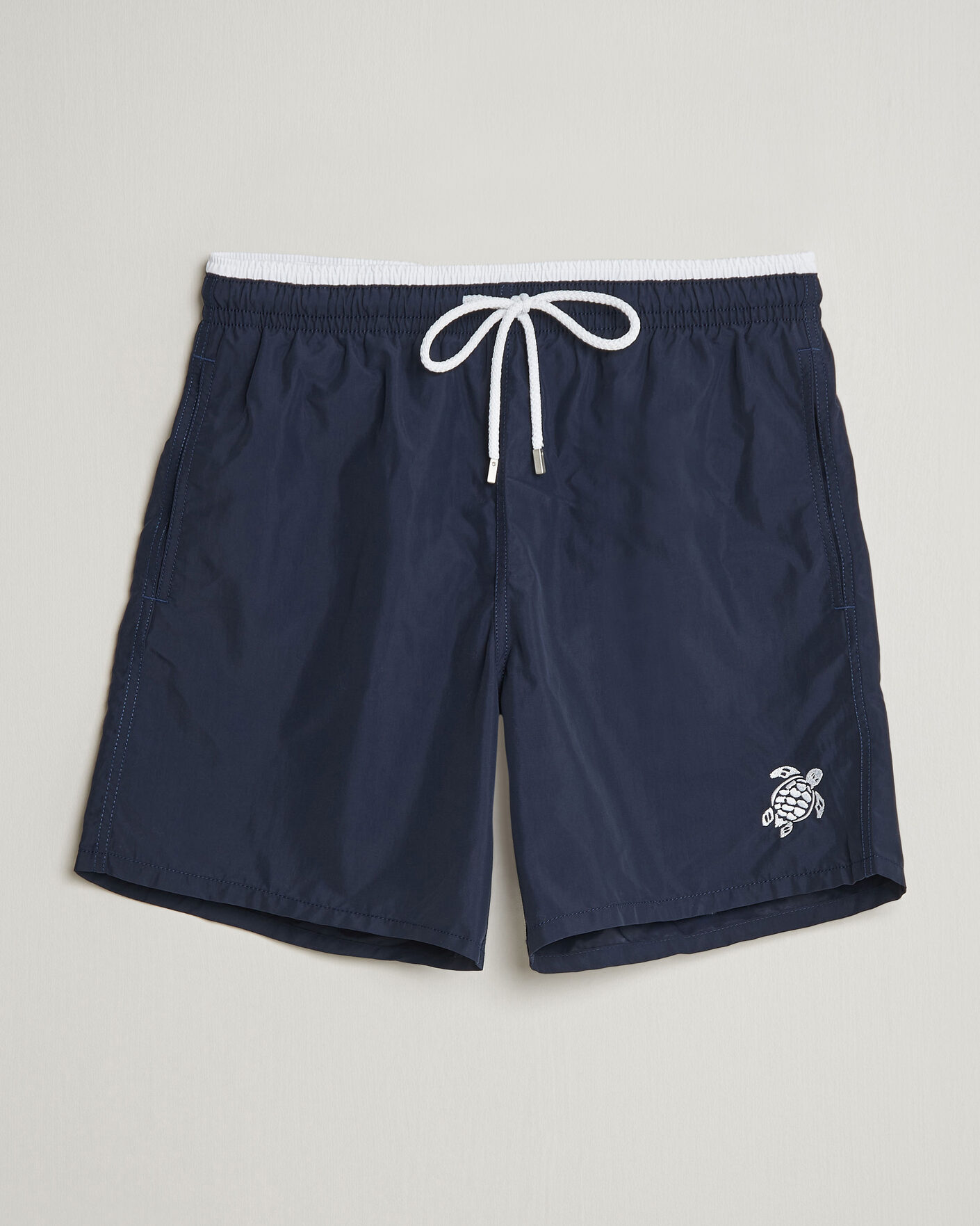 Heren | Zwembroek | Vilebrequin | Moka Swimshorts Marine/Blanc