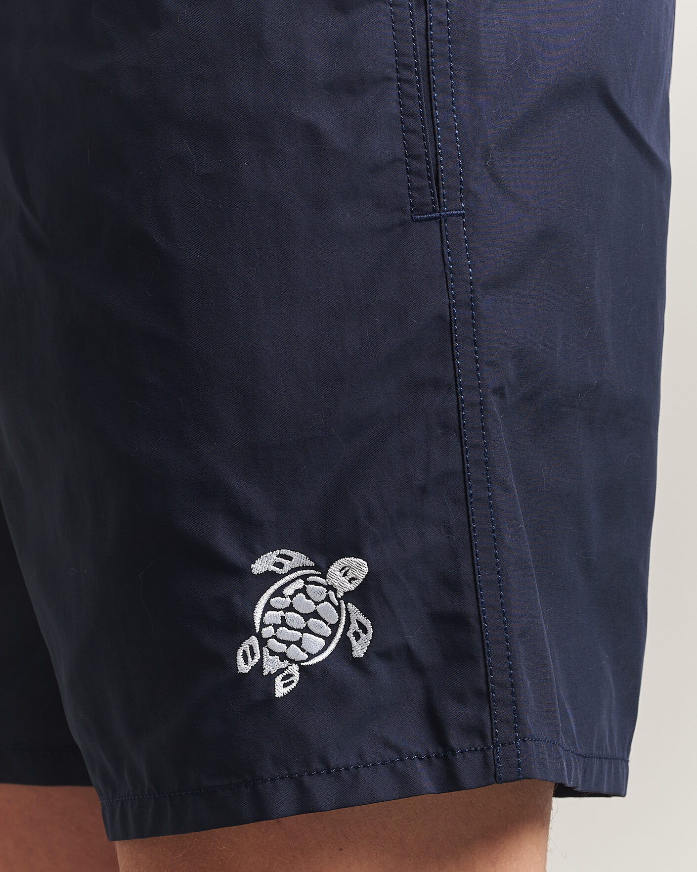Heren | Zwembroek | Vilebrequin | Moka Swimshorts Marine/Blanc