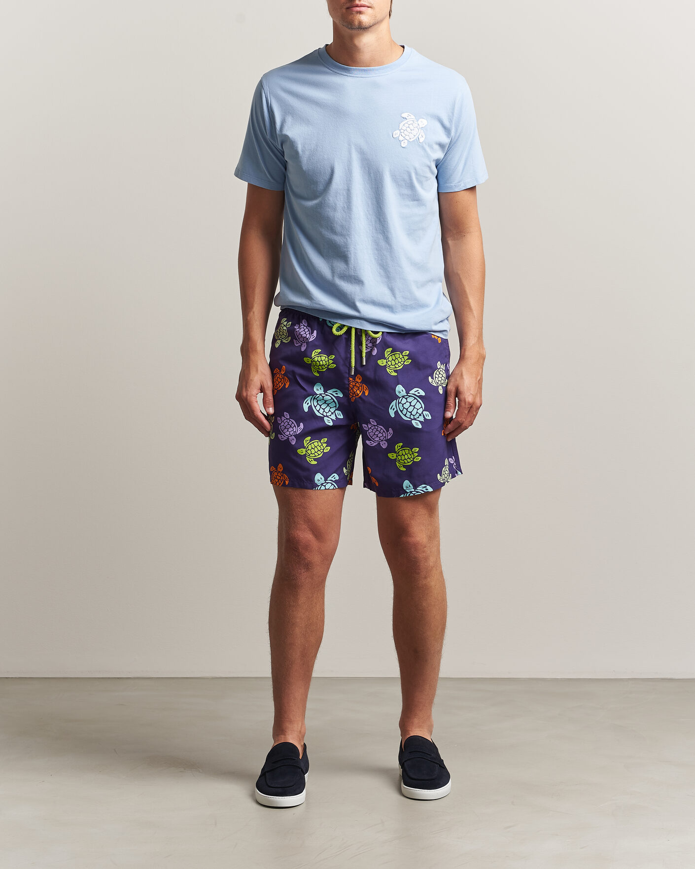 Heren | Zwembroek | Vilebrequin | Moka Swimshorts Violette