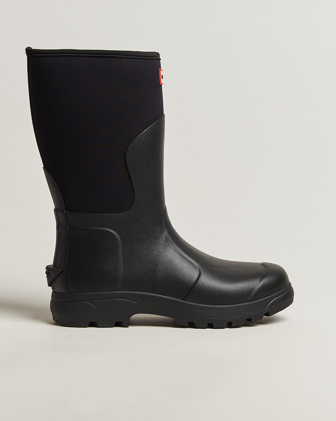 Heren | Overschoenen & Rubberlaarzen | Hunter Boots | Balmoral Neopren Short Boot Black