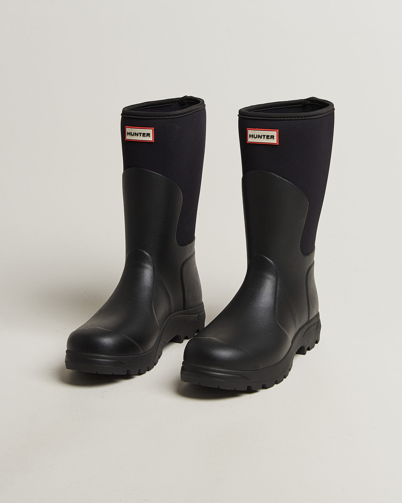 Heren | Overschoenen & Rubberlaarzen | Hunter Boots | Balmoral Neopren Short Boot Black