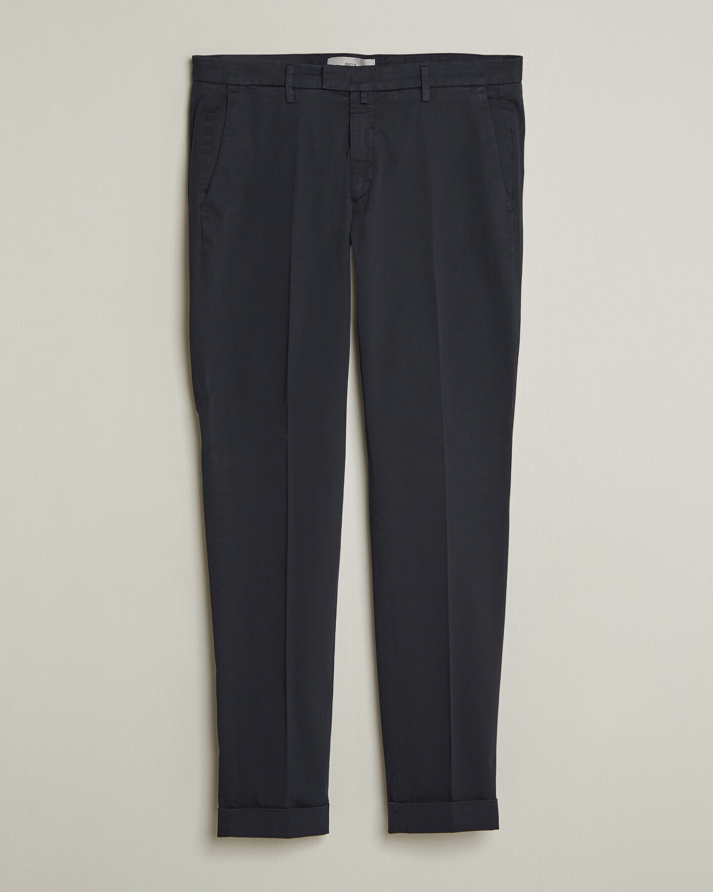 Heren | Broeken | Briglia 1949 | Slim Fit Cotton Chinos Navy