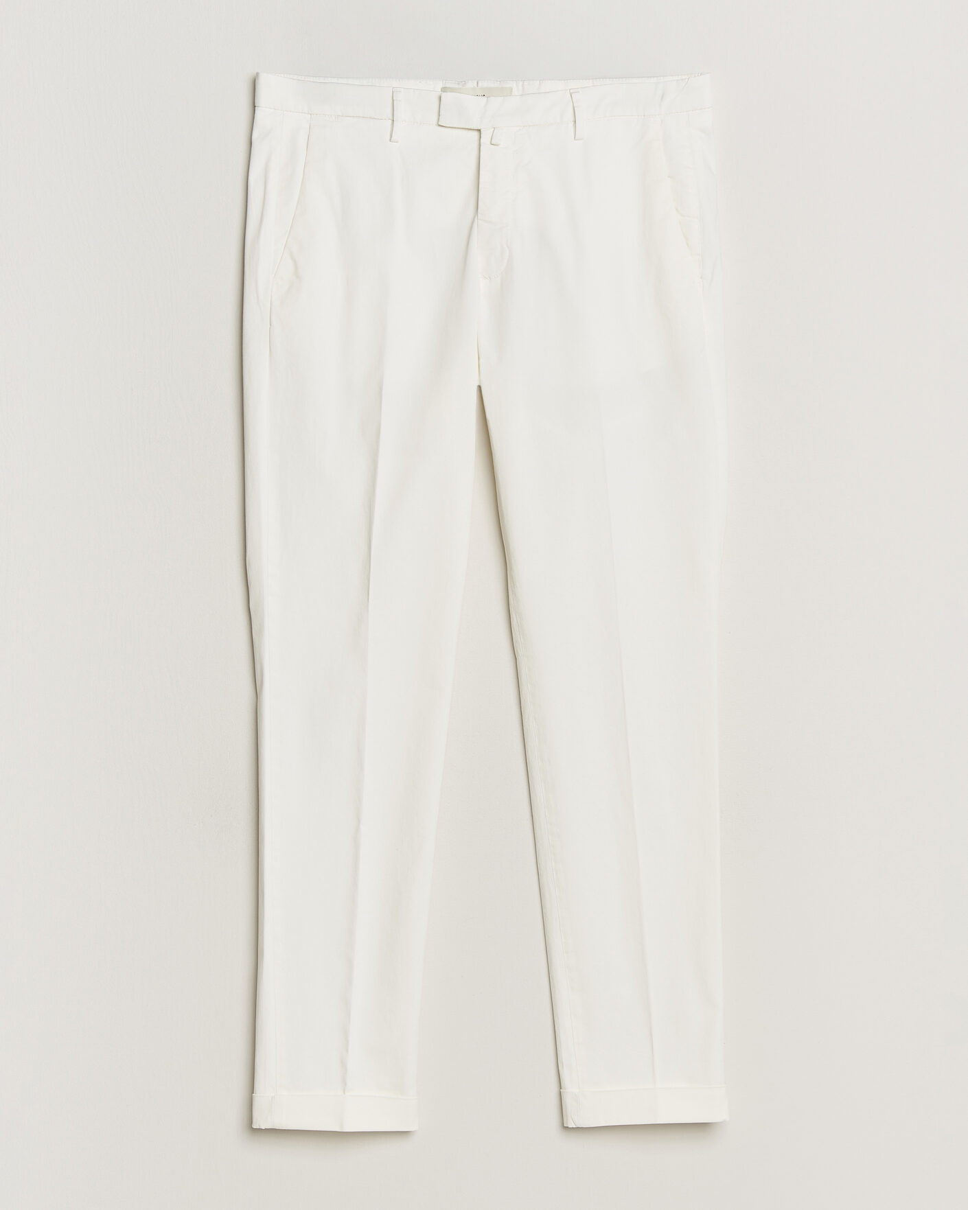 Heren | Broeken | Briglia 1949 | Slim Fit Cotton Chinos White