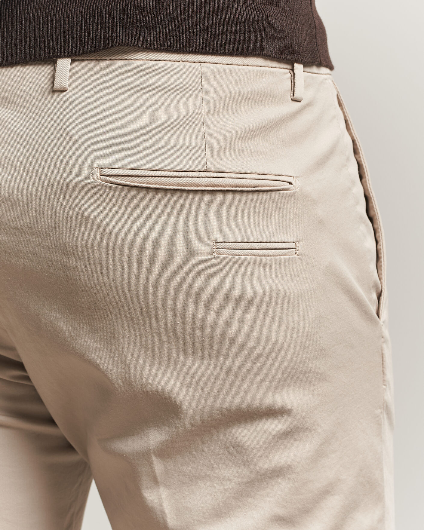 Heren | Broeken | Briglia 1949 | Slim Fit Cotton Chinos Beige