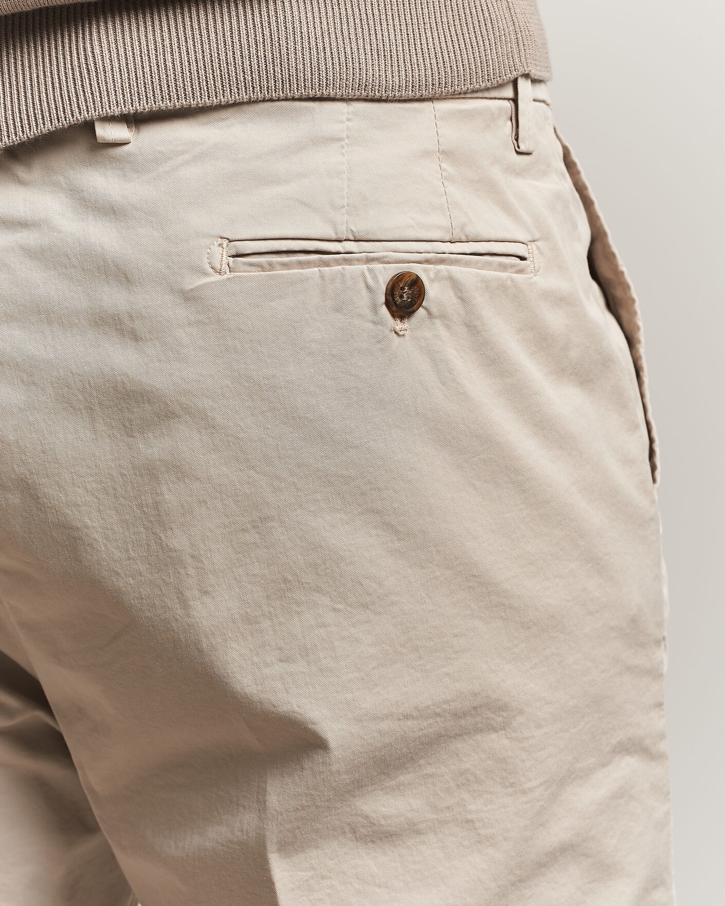 Heren | Korte broek | Briglia 1949 | Cotton Stretch Shorts Beige