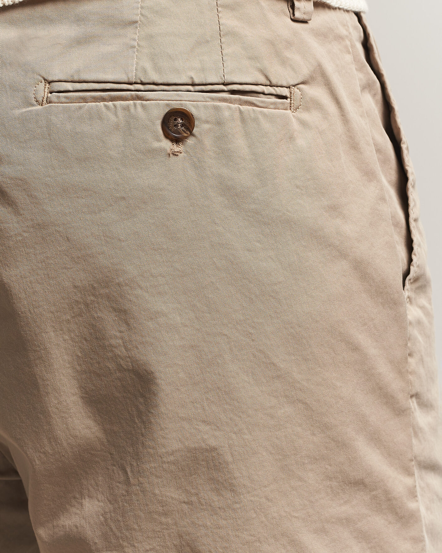 Heren | Korte broek | Briglia 1949 | Cotton Stretch Shorts Taupe