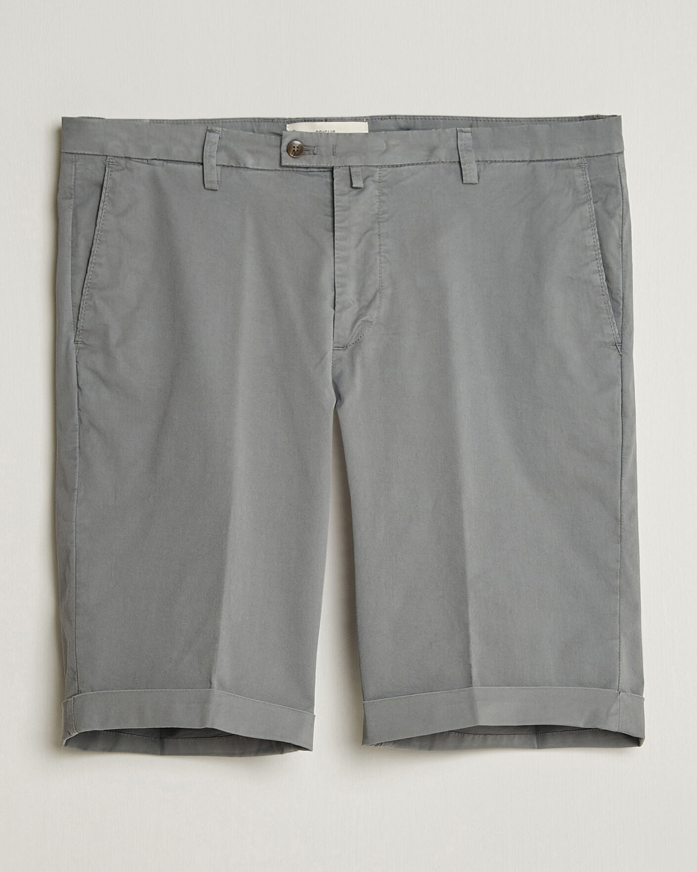 Heren | Korte broek | Briglia 1949 | Cotton Stretch Shorts Grey