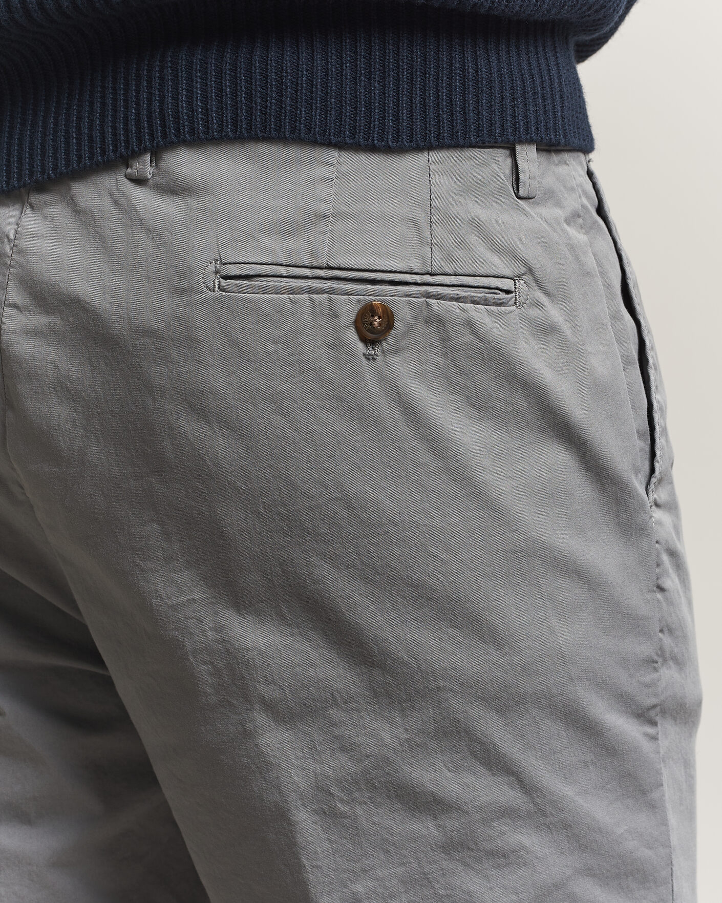 Heren | Korte broek | Briglia 1949 | Cotton Stretch Shorts Grey