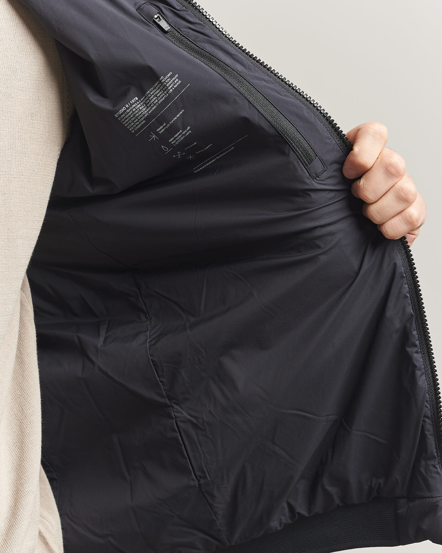 Heren | Jassen | Scandinavian Edition | Studio II Lightweight Jacket Graphite