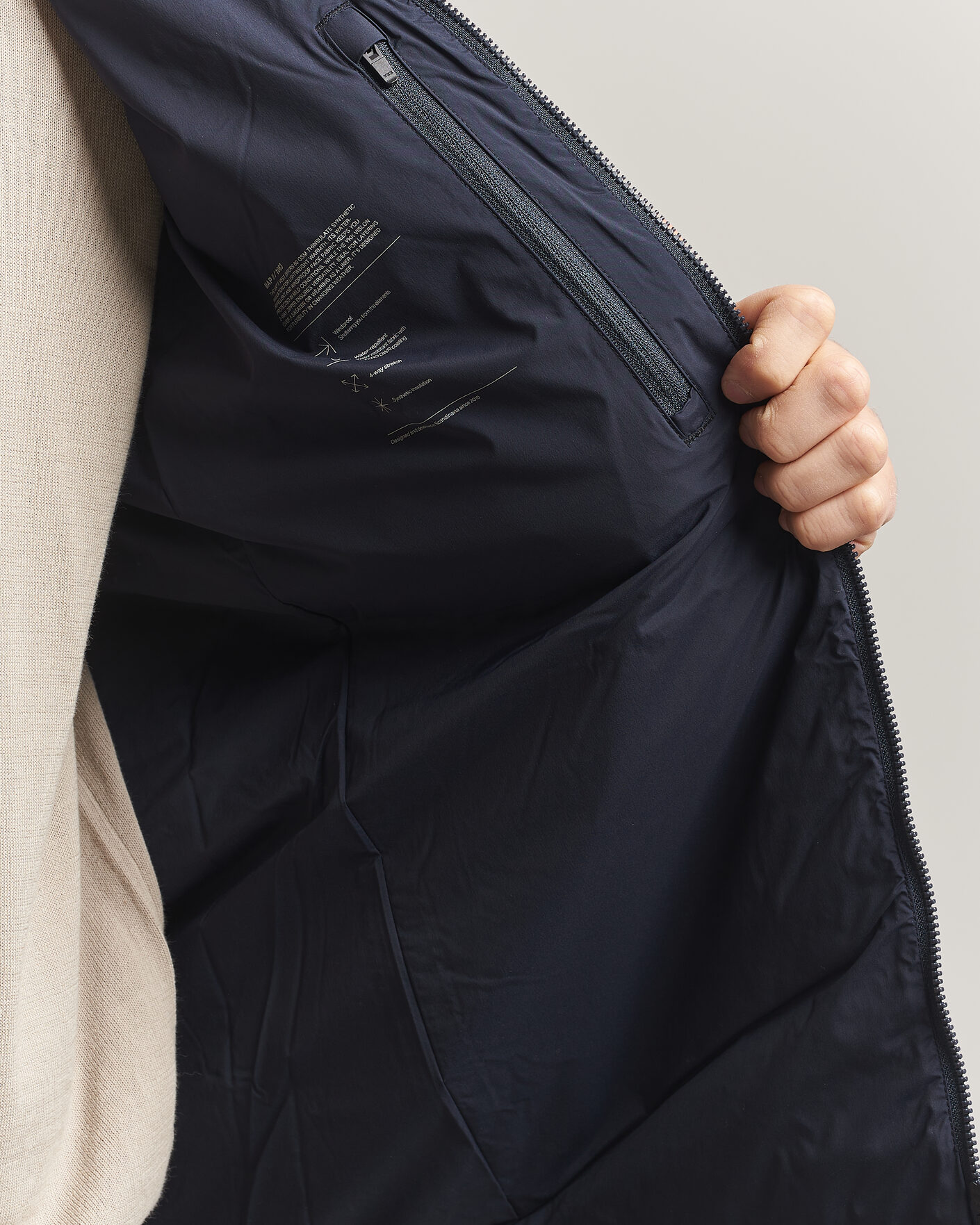 Heren | Gilets | Scandinavian Edition | Map II Lightweight Vest Midnight Blue