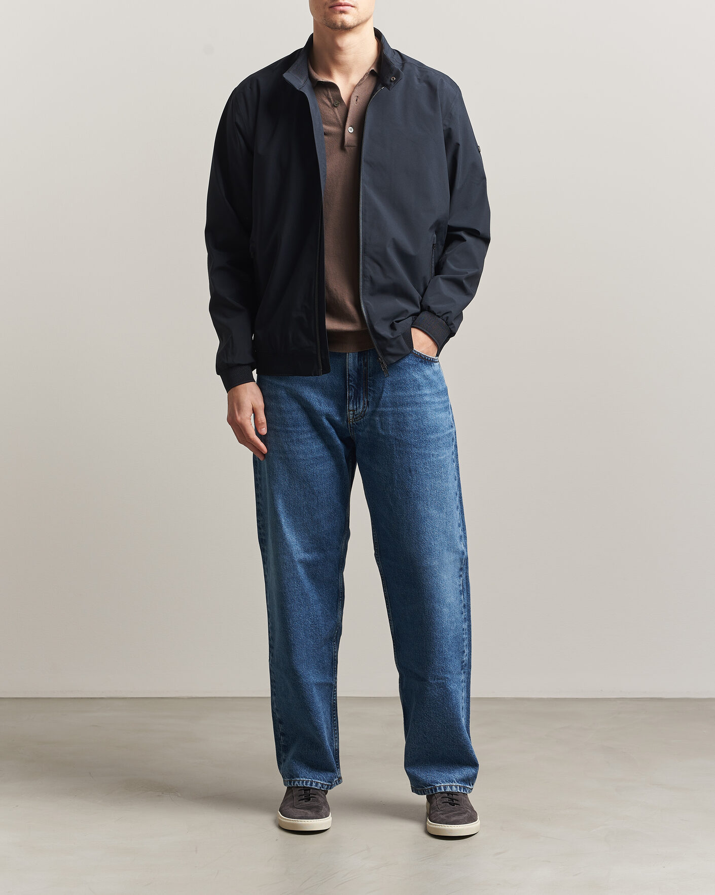 Heren | Jassen | Scandinavian Edition | Plain II Waterproof Jacket Midnight Blue