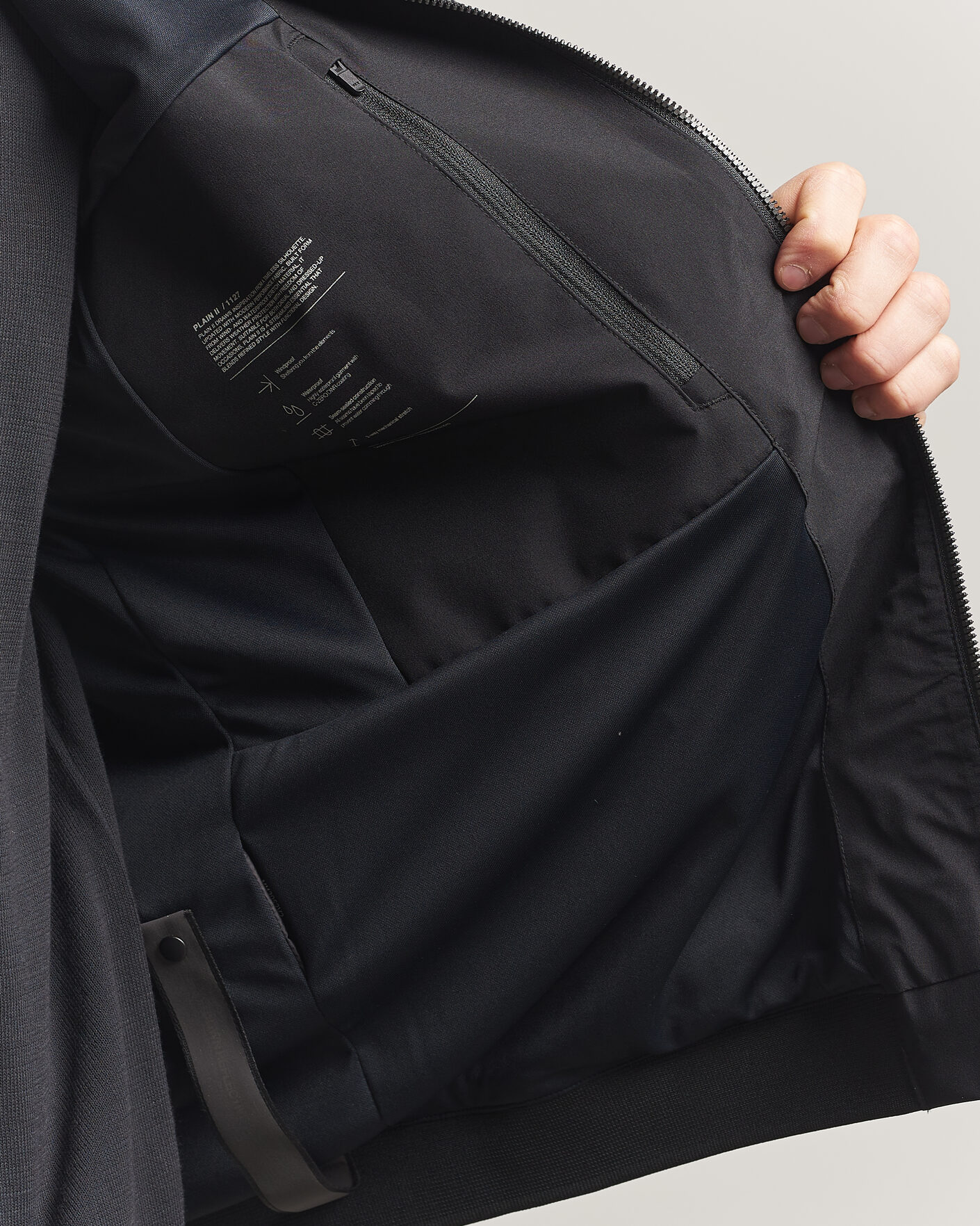 Heren | Jassen | Scandinavian Edition | Plain II Waterproof Jacket Onyx