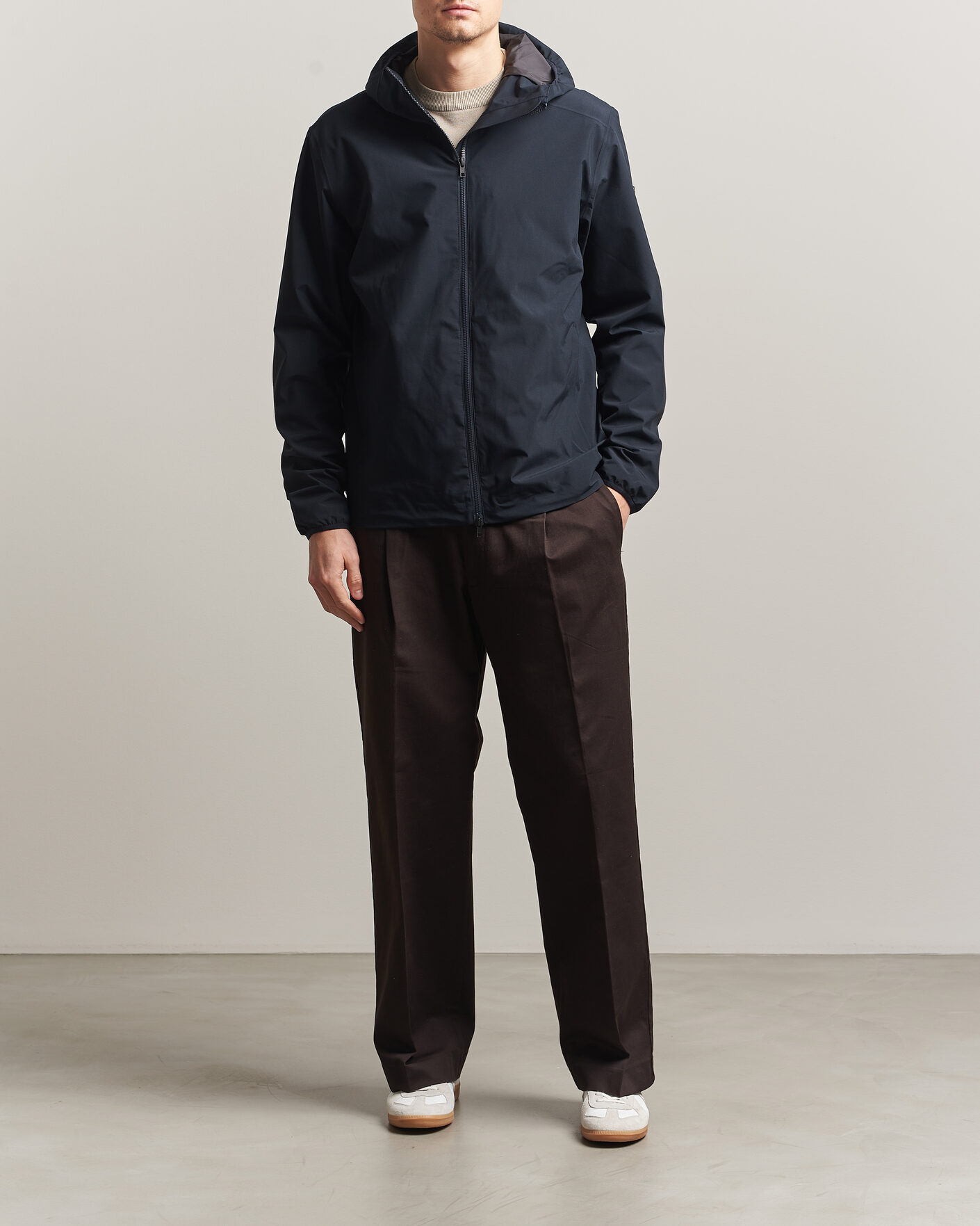 Heren | Jassen | Scandinavian Edition | Hood II Waterproof Jacket Midnight Blue