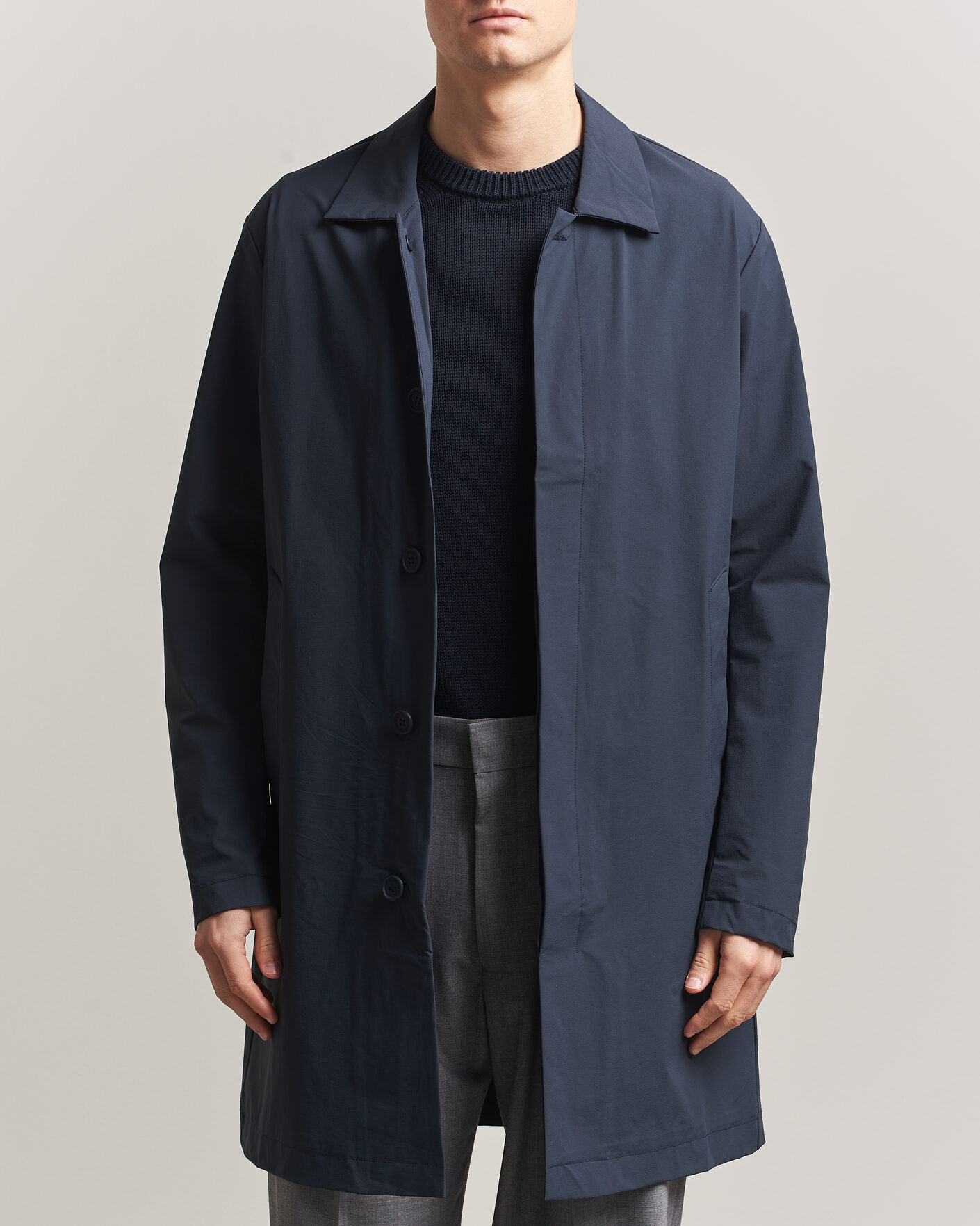 Heren | Jassen | Scandinavian Edition | Ascend II Lightweight Coat Navy