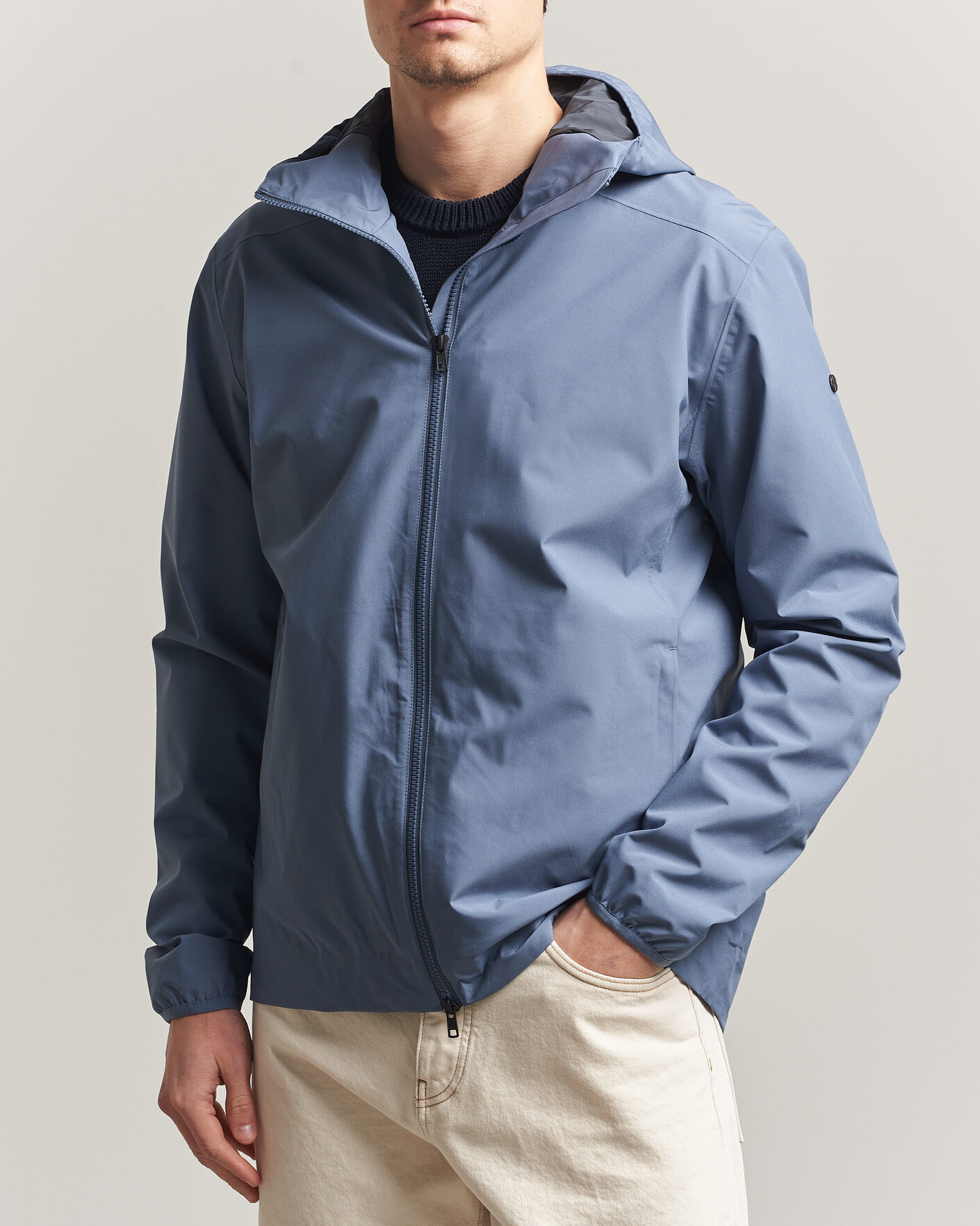 Heren | Jassen | Scandinavian Edition | Hood II Waterproof Jacket Ocean