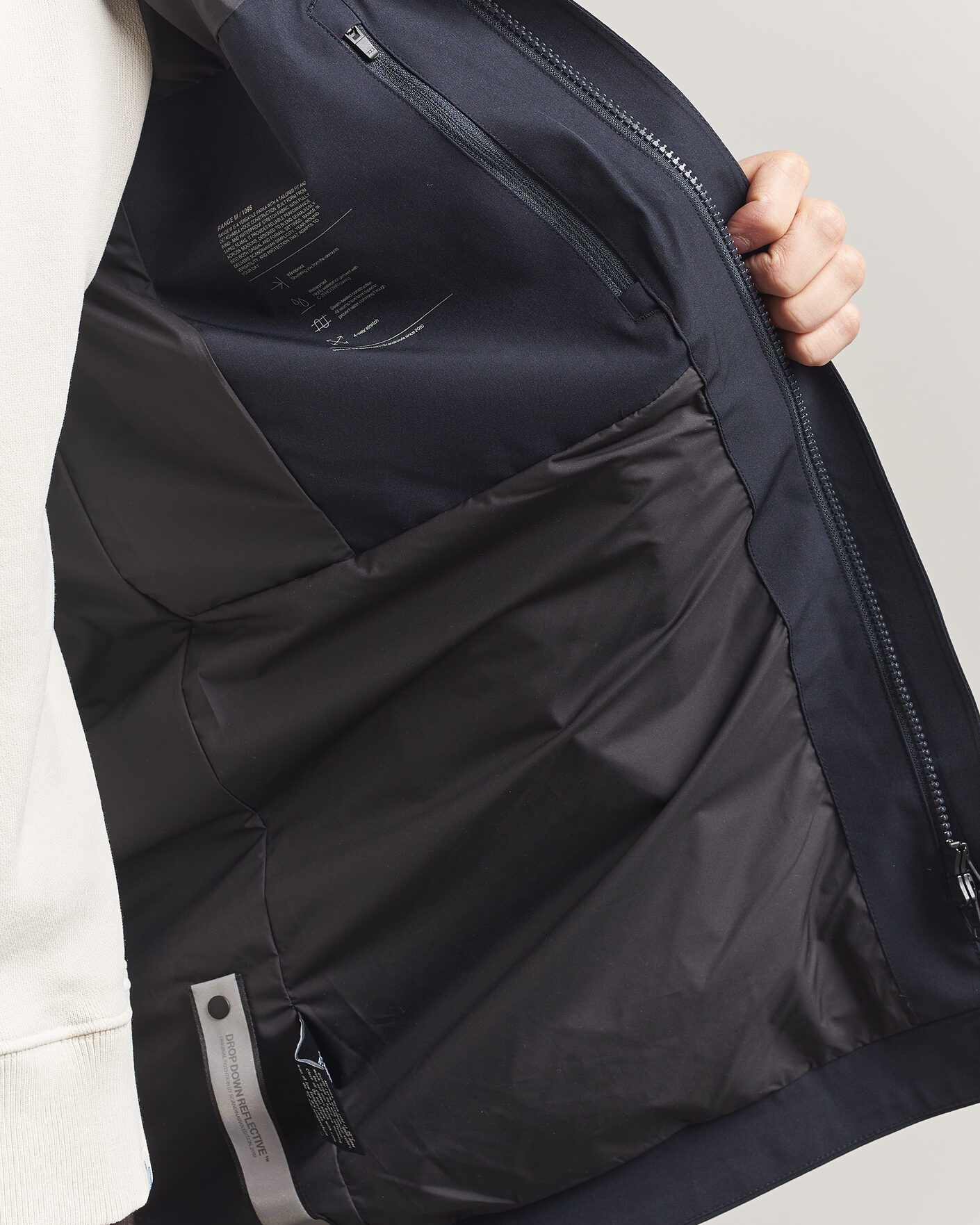 Heren | Jassen | Scandinavian Edition | Range III Mid Lenght Waterproof Coat Midnight Blue