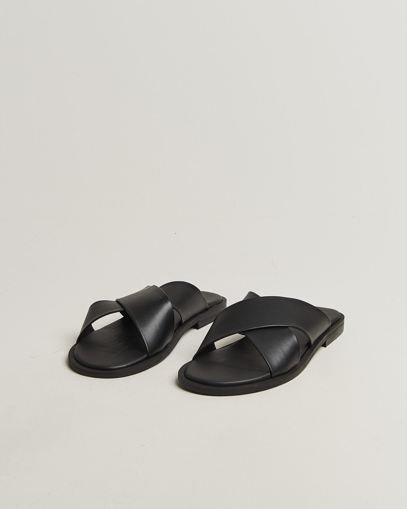 Heren | Sandalen slides | Thera's | Classic Sandals Black Calf