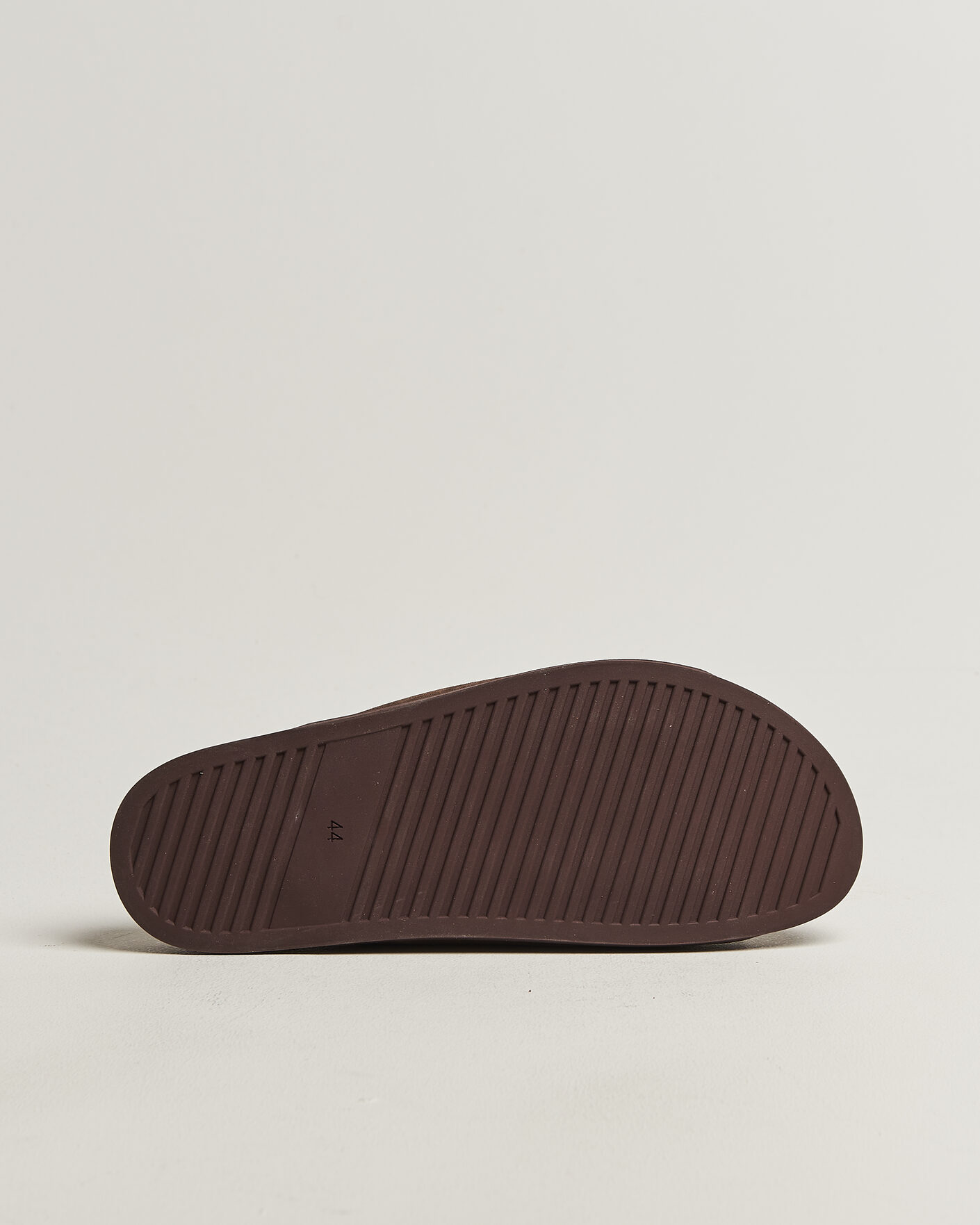 Heren | Sandalen slides | Thera's | Classic Slide Sandals Dark Brown Suede