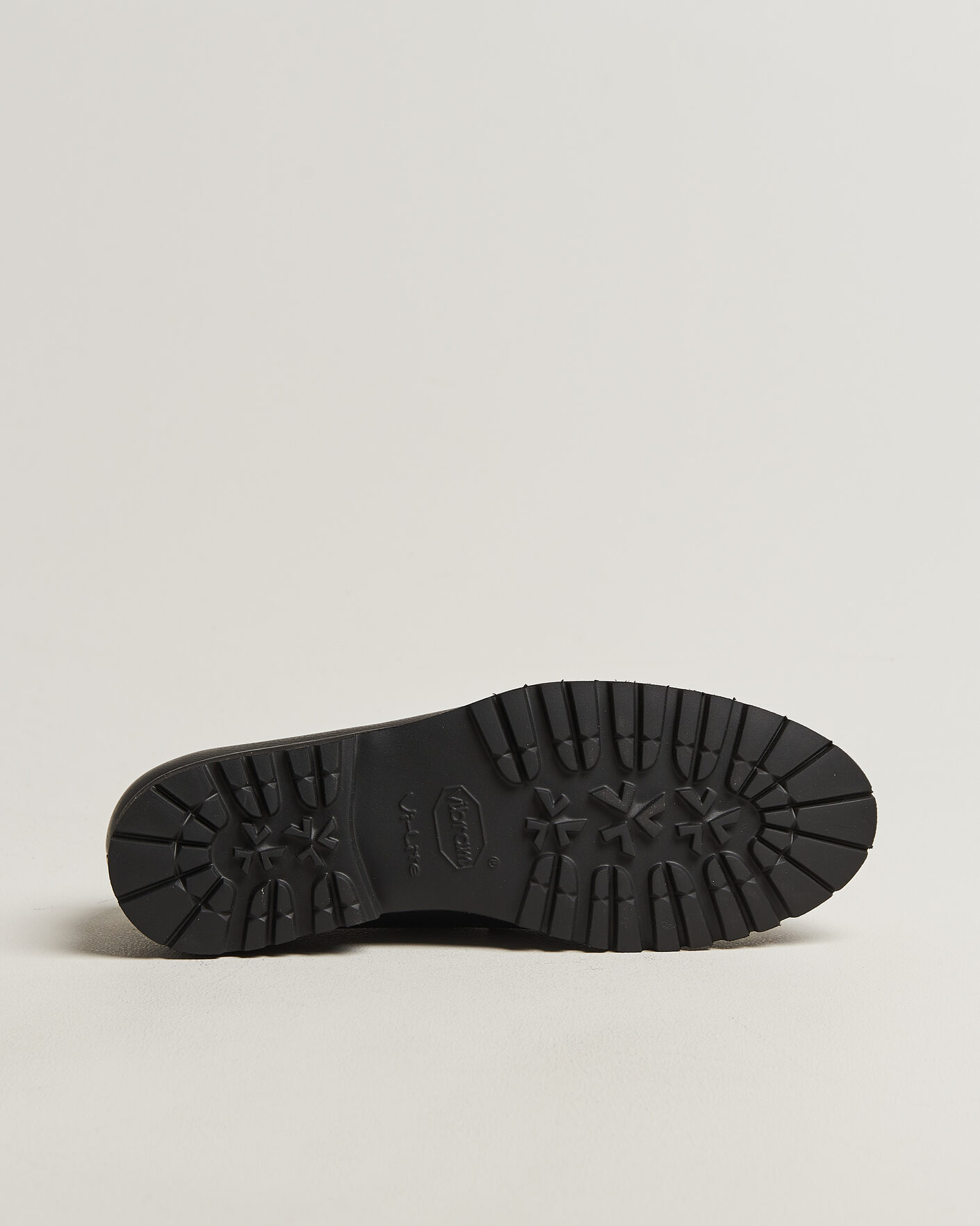 Heren | Instappers | Myrqvist | Stenhammar II Vibram Loafer Black Grained Calf