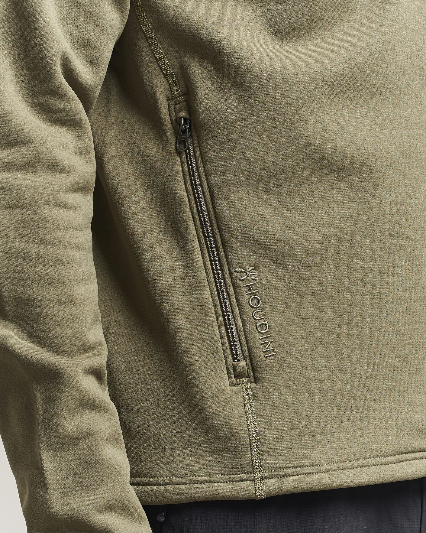 Heren | Truien | Houdini | Power Up Houdi Sage Green