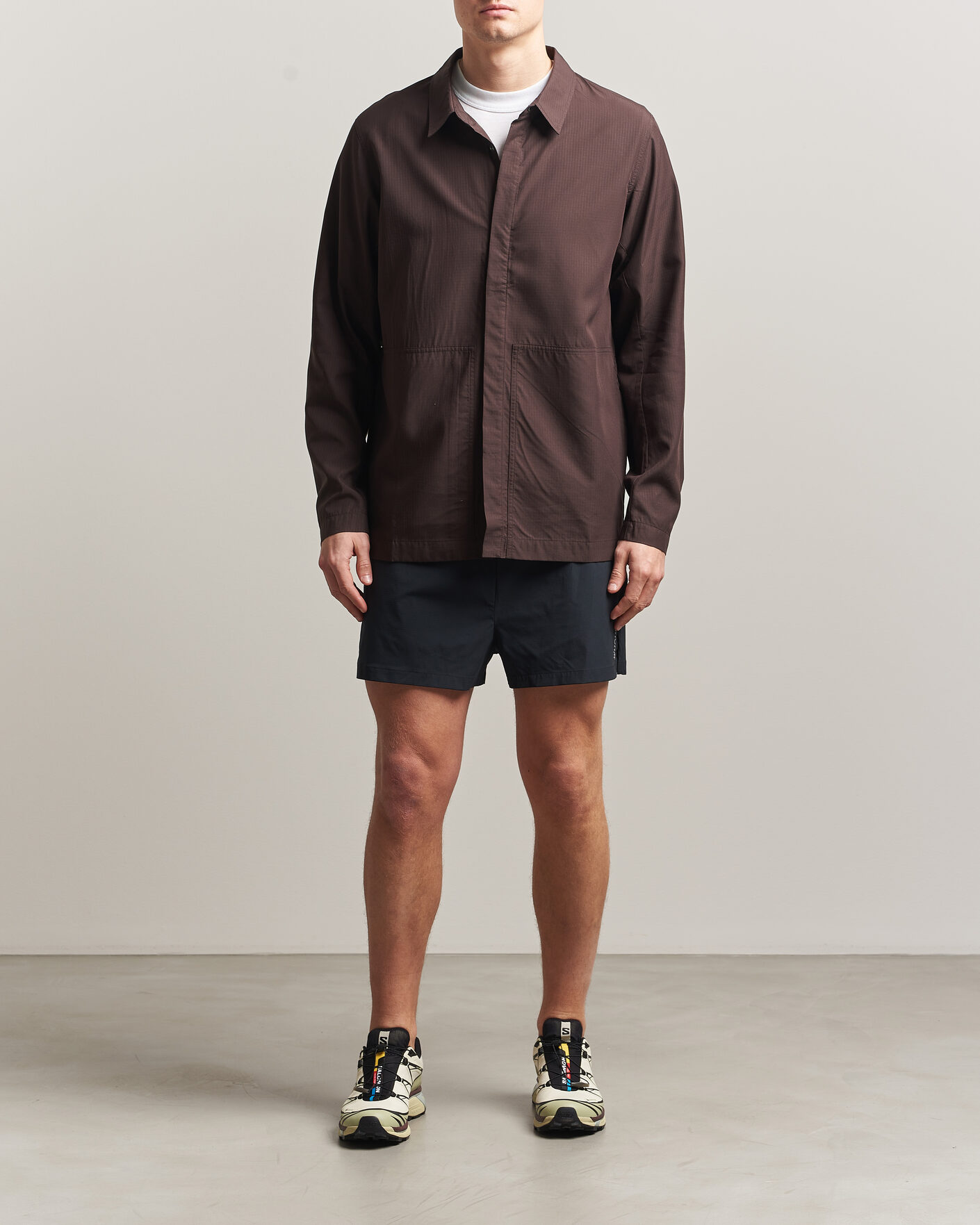 Heren | Overhemden | Houdini | Tree Chore Jacket Brown Illusion