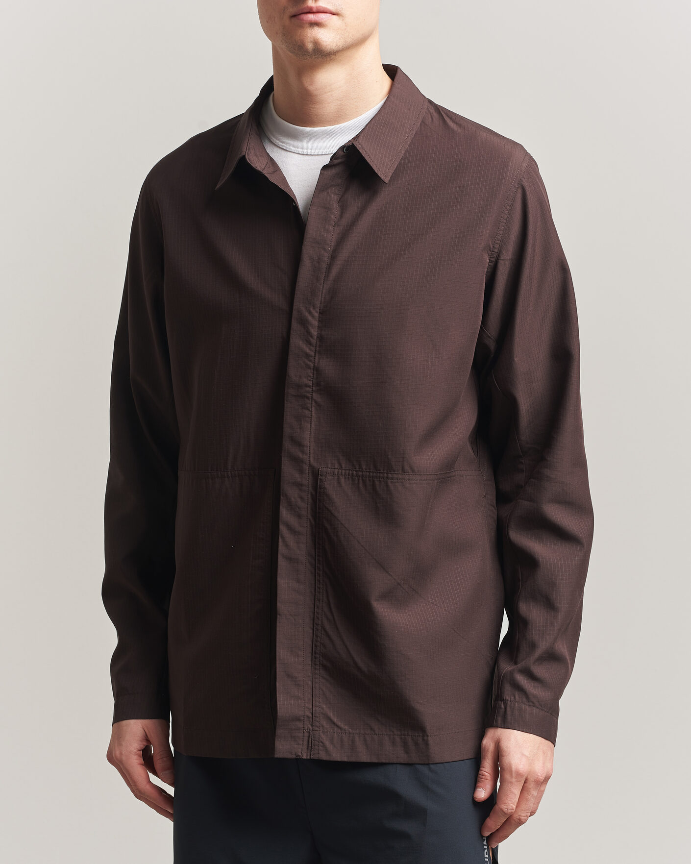Heren | Overhemden | Houdini | Tree Chore Jacket Brown Illusion