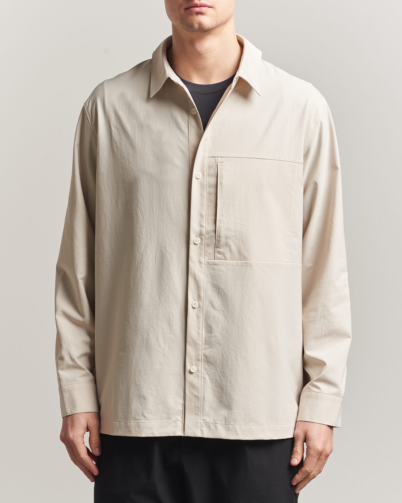 Heren | Overhemden | Houdini | Symbio Field Shirt Foggy Mountain