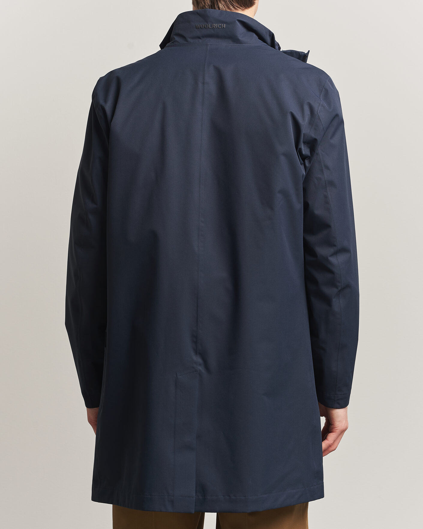 Heren | Jassen | Woolrich | Two Layer 2 in 1 Carcoat Melton Blue