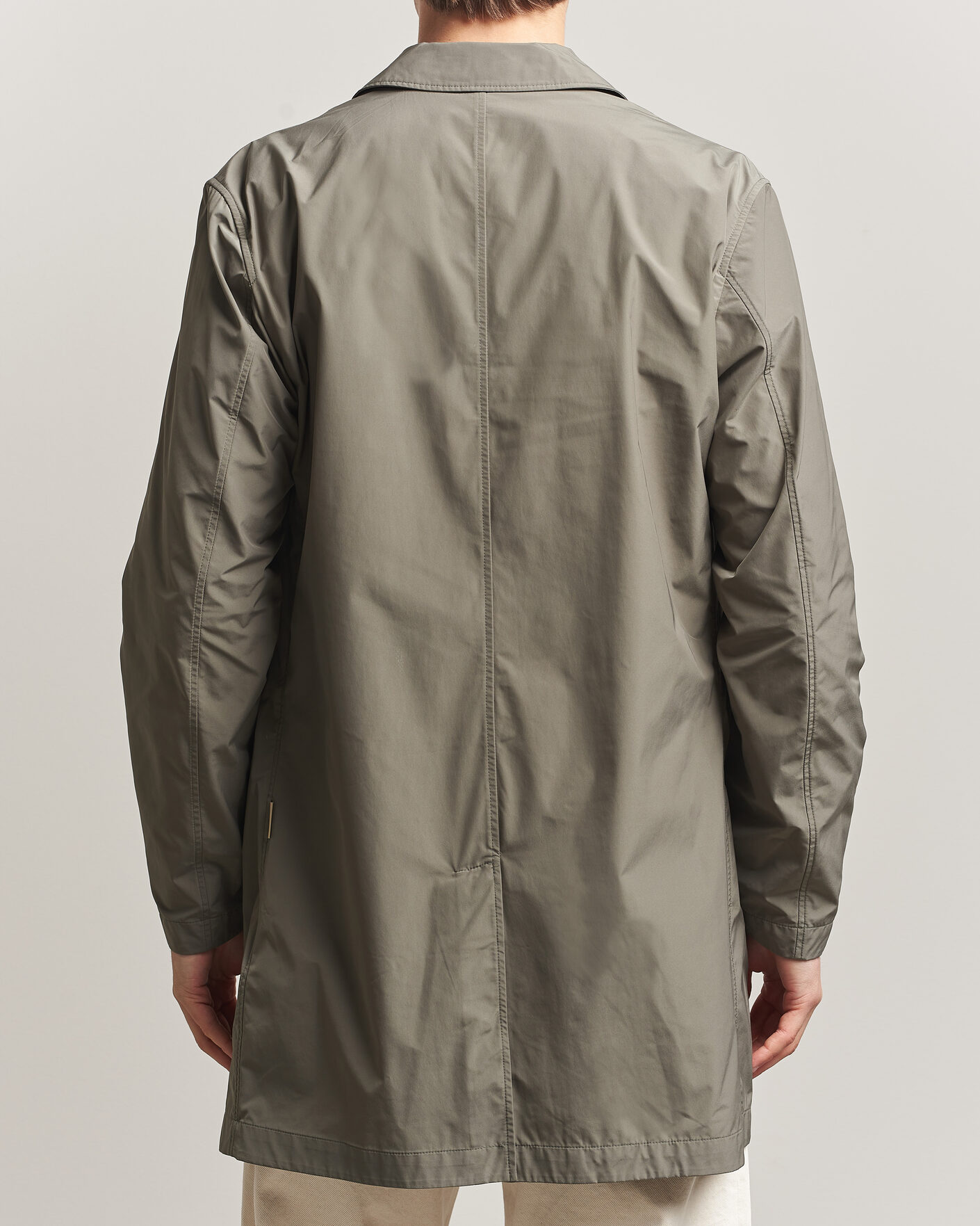 Heren | Jassen | Woolrich | Urban Nylon Water Repelent Carcoat Smokey Olive