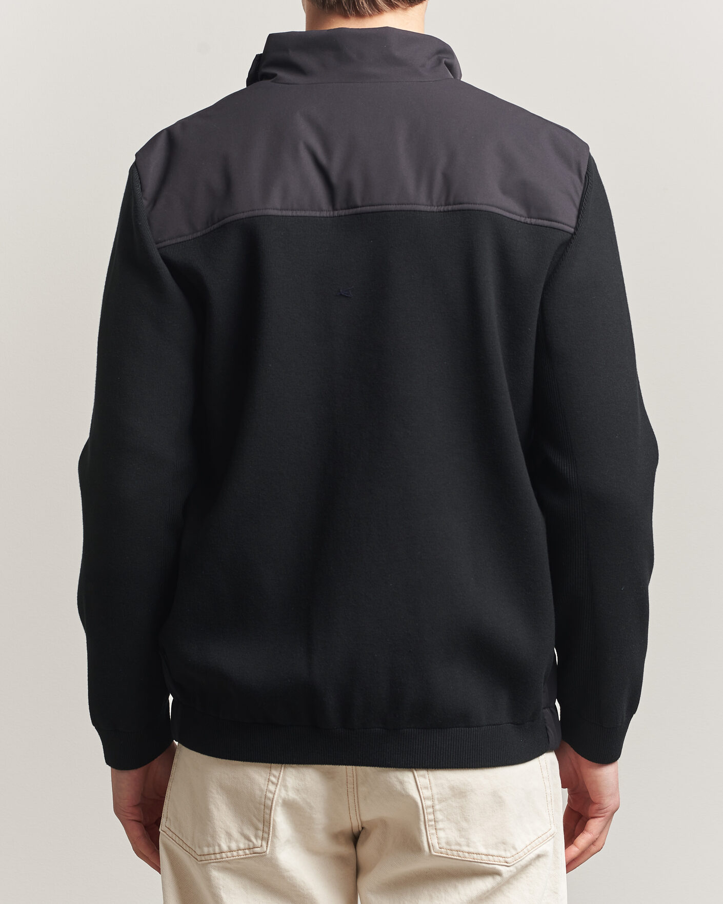 Heren | Jassen | Woolrich | Two Layers Hybrid Jacket Black