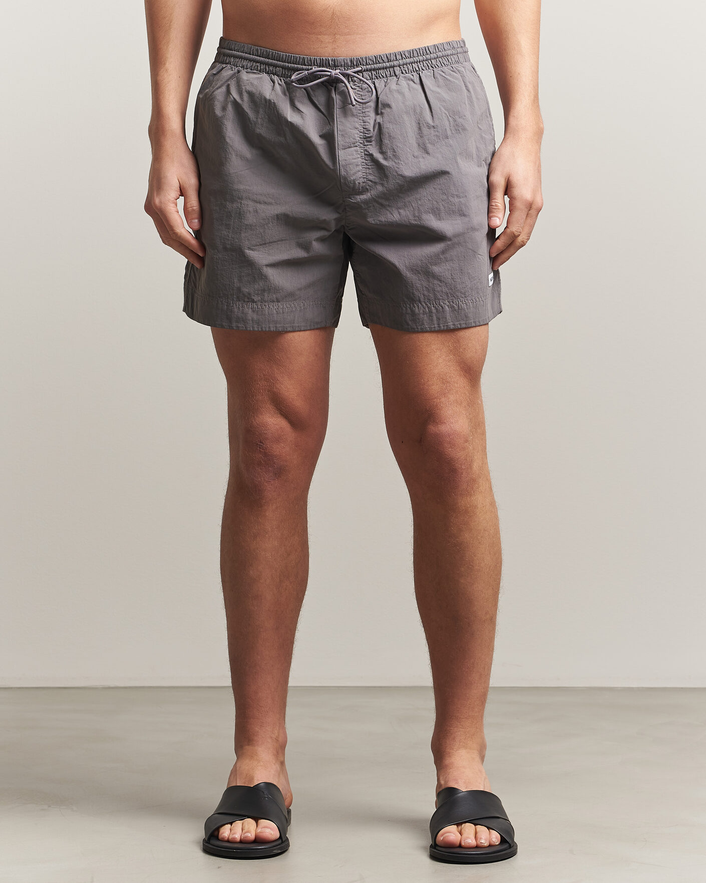 Heren | Zwembroek | Woolrich | Solid Garment Dyed Swimshorts Chark