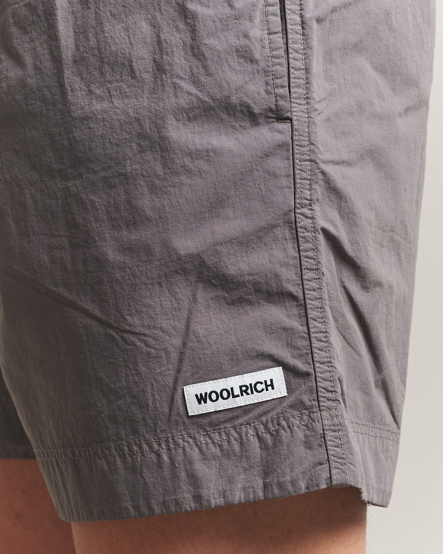 Heren | Zwembroek | Woolrich | Solid Garment Dyed Swimshorts Chark
