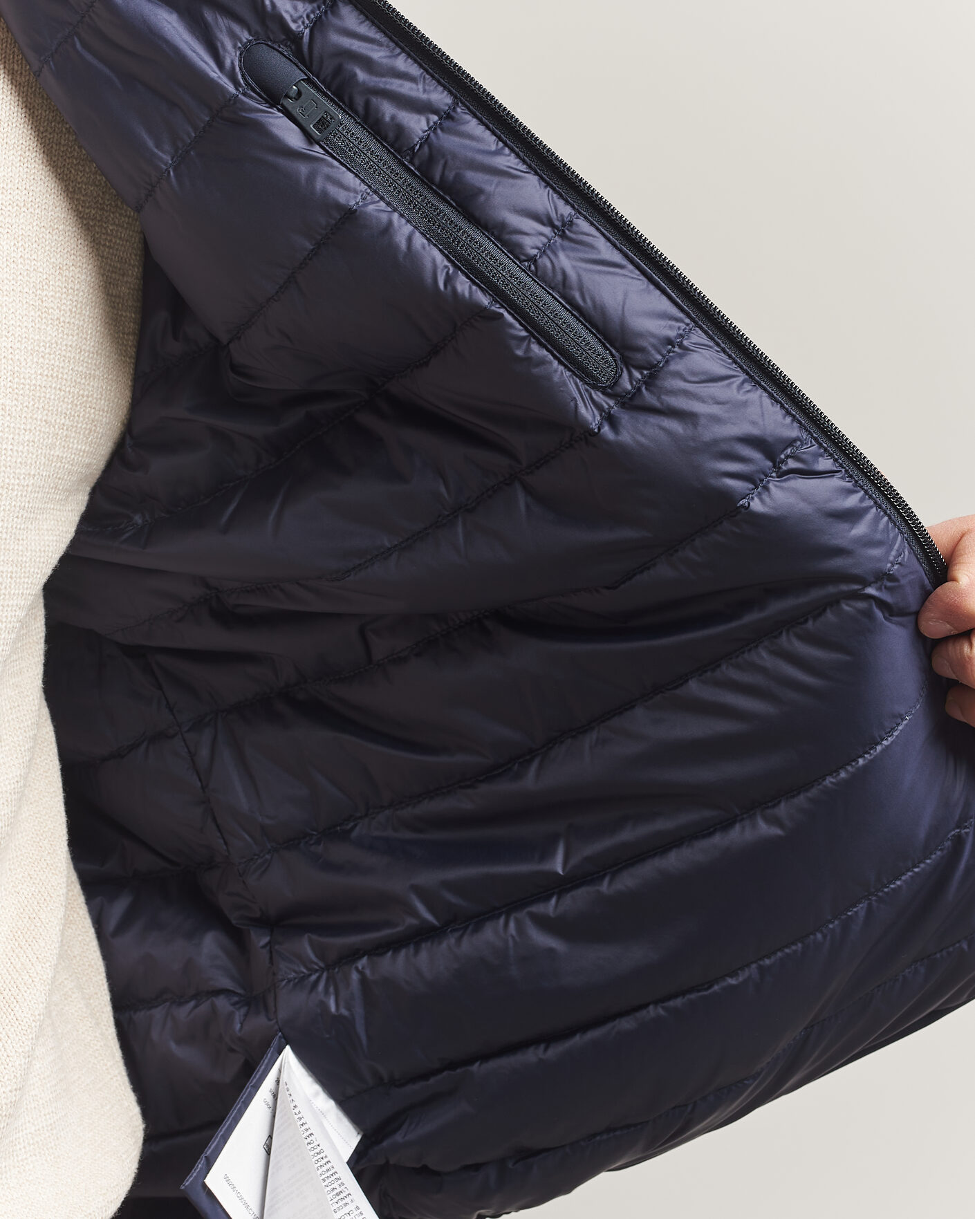 Heren | Jassen | Woolrich | Two Layer Sailing Vest Melton Blue