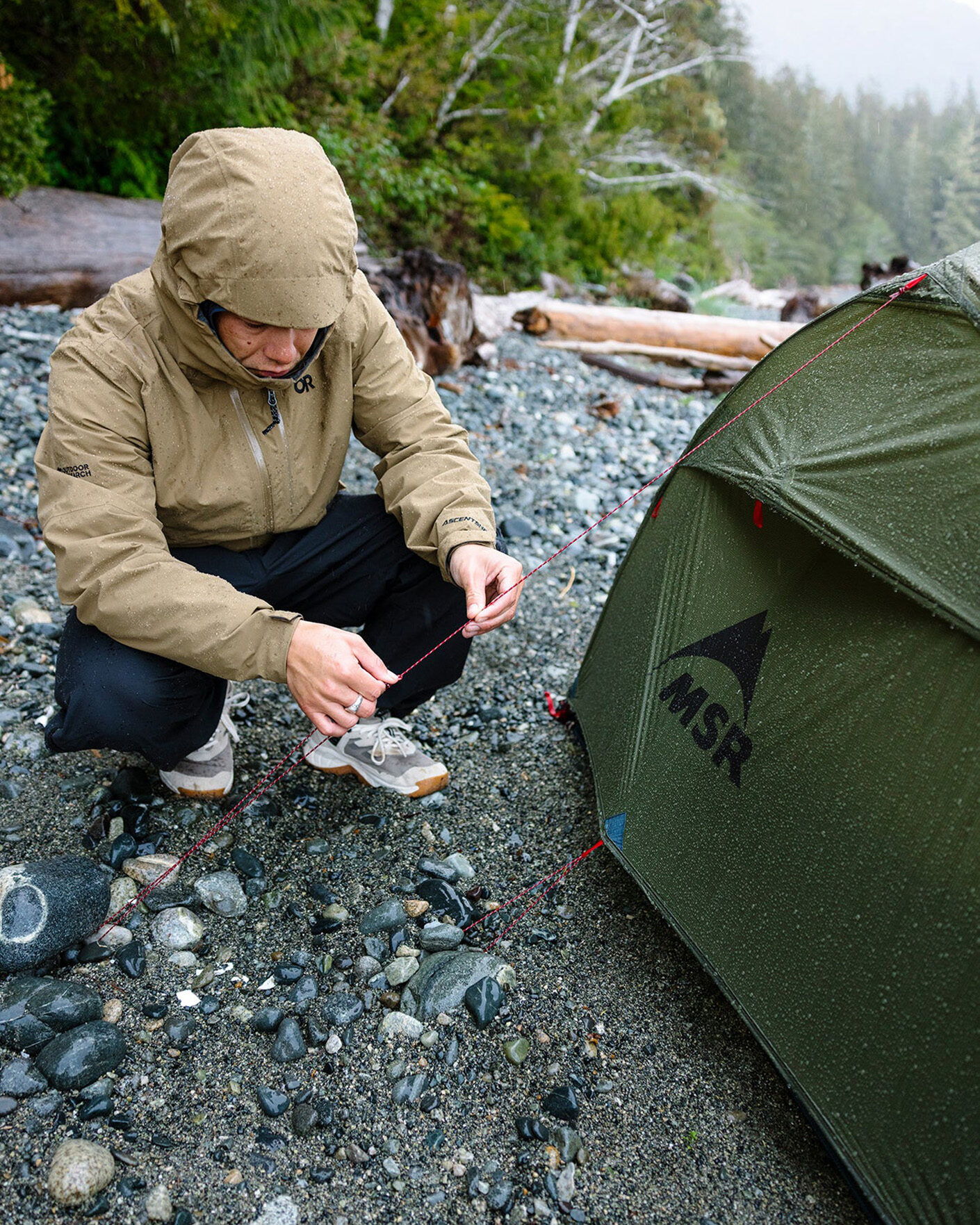 Heren | Outdoor living | MSR | Mountain Safety Research Hubba Hubba HD 2P Tent Green