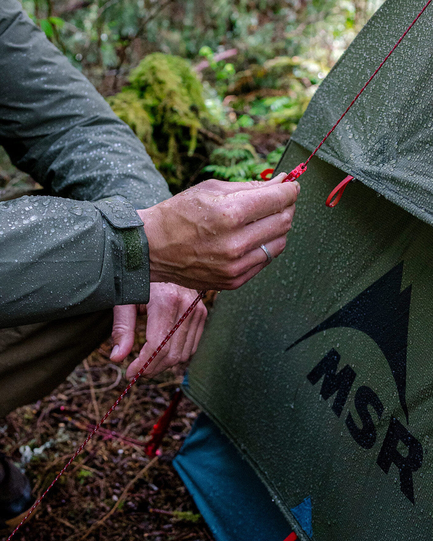 Heren | Outdoor living | MSR | Mountain Safety Research Hubba Hubba HD 3P Tent Green
