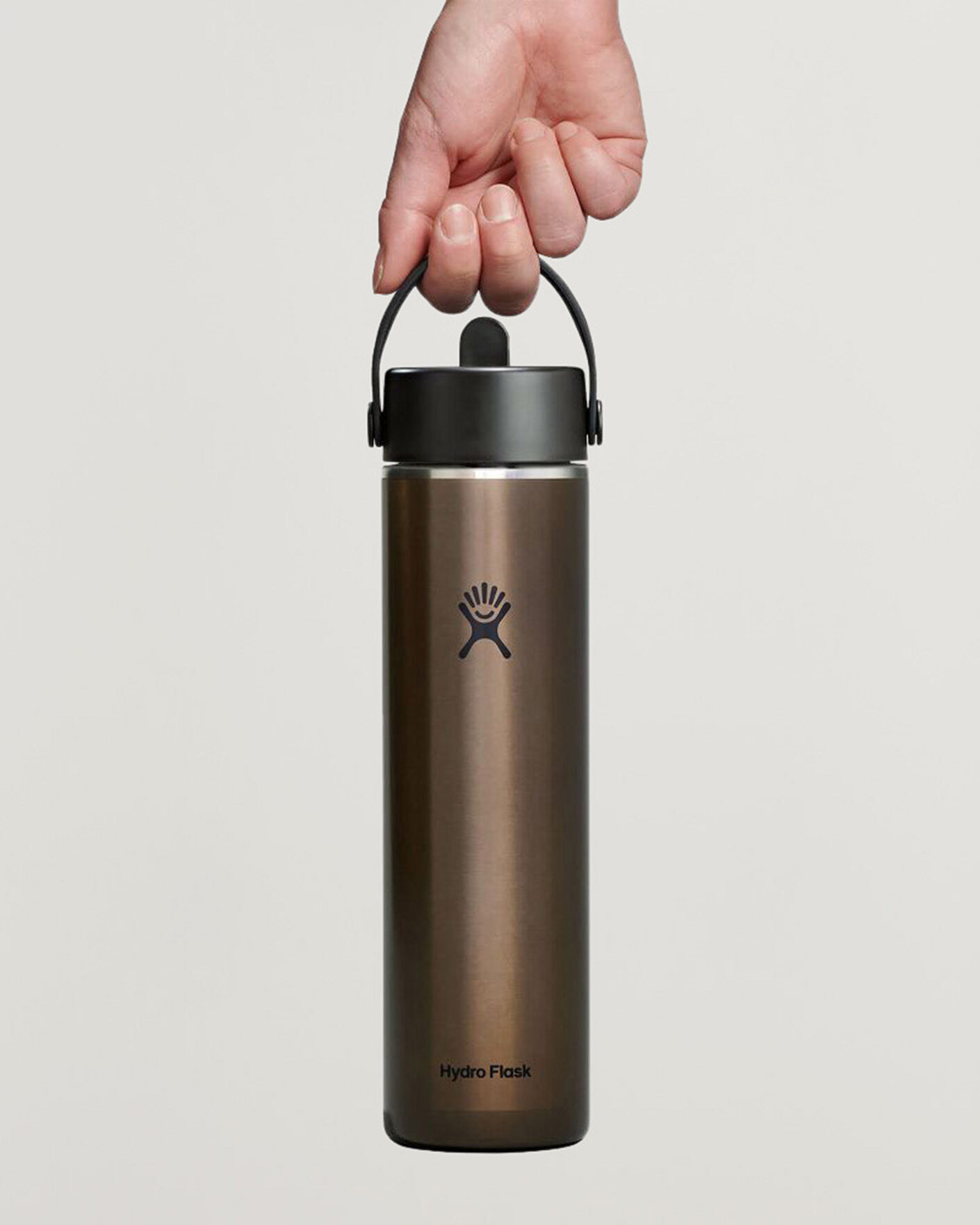 Heren | Outdoor living | Hydro Flask | Lightweight Flex Straw 24oz Bottle Obsidian
