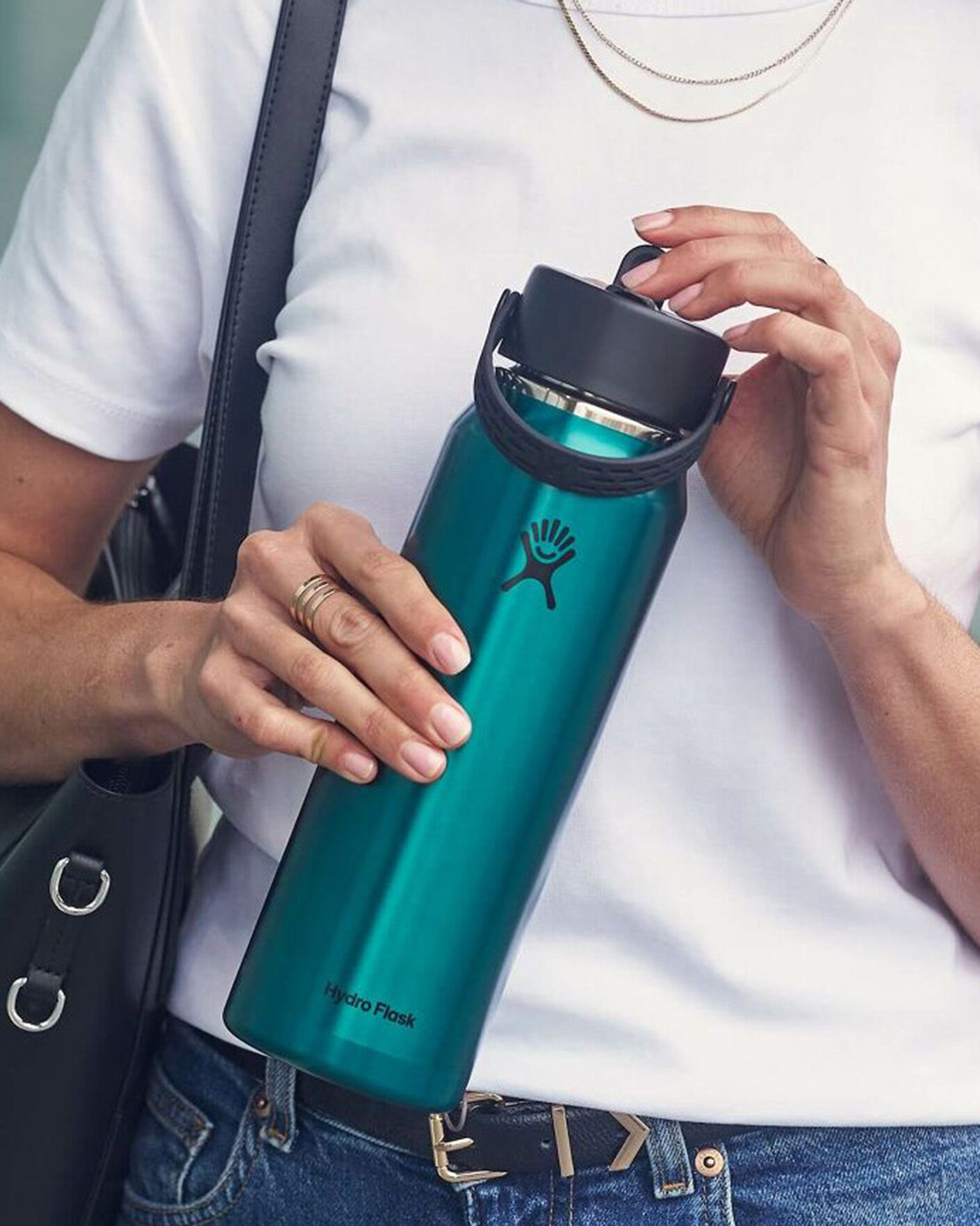 Heren | Outdoor living | Hydro Flask | Lightweight Flex Straw 32oz Bottle Emerald Green