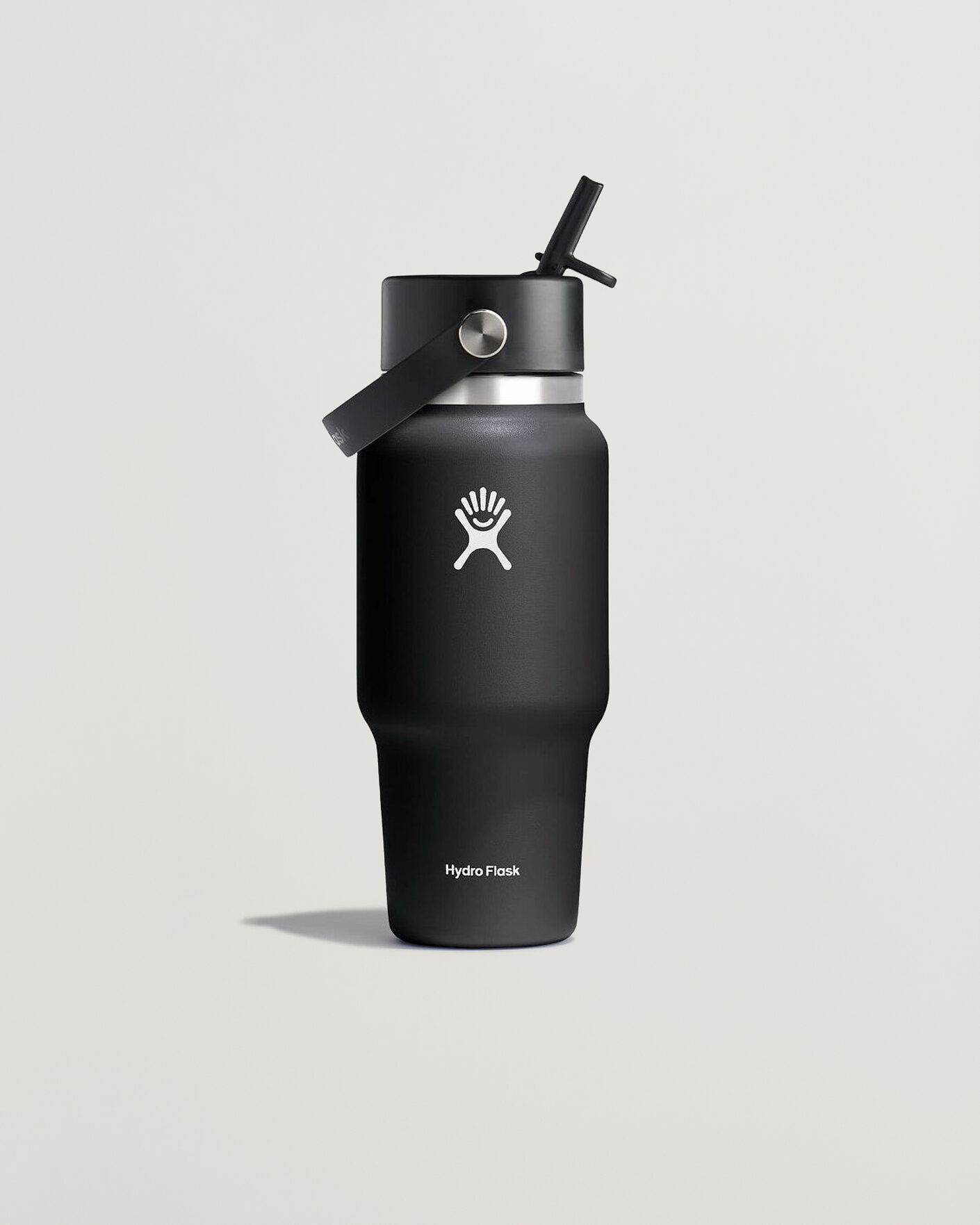 Heren | Outdoor living | Hydro Flask | Travel Bottle Flex Straw Cap 24oz Black