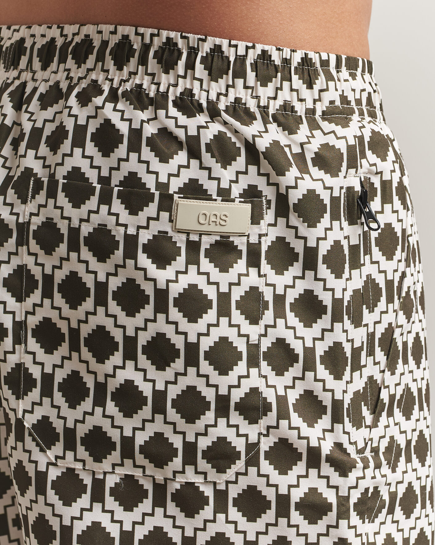 Heren | Zwembroek | OAS | Printed Swimshorts Pine Mitu