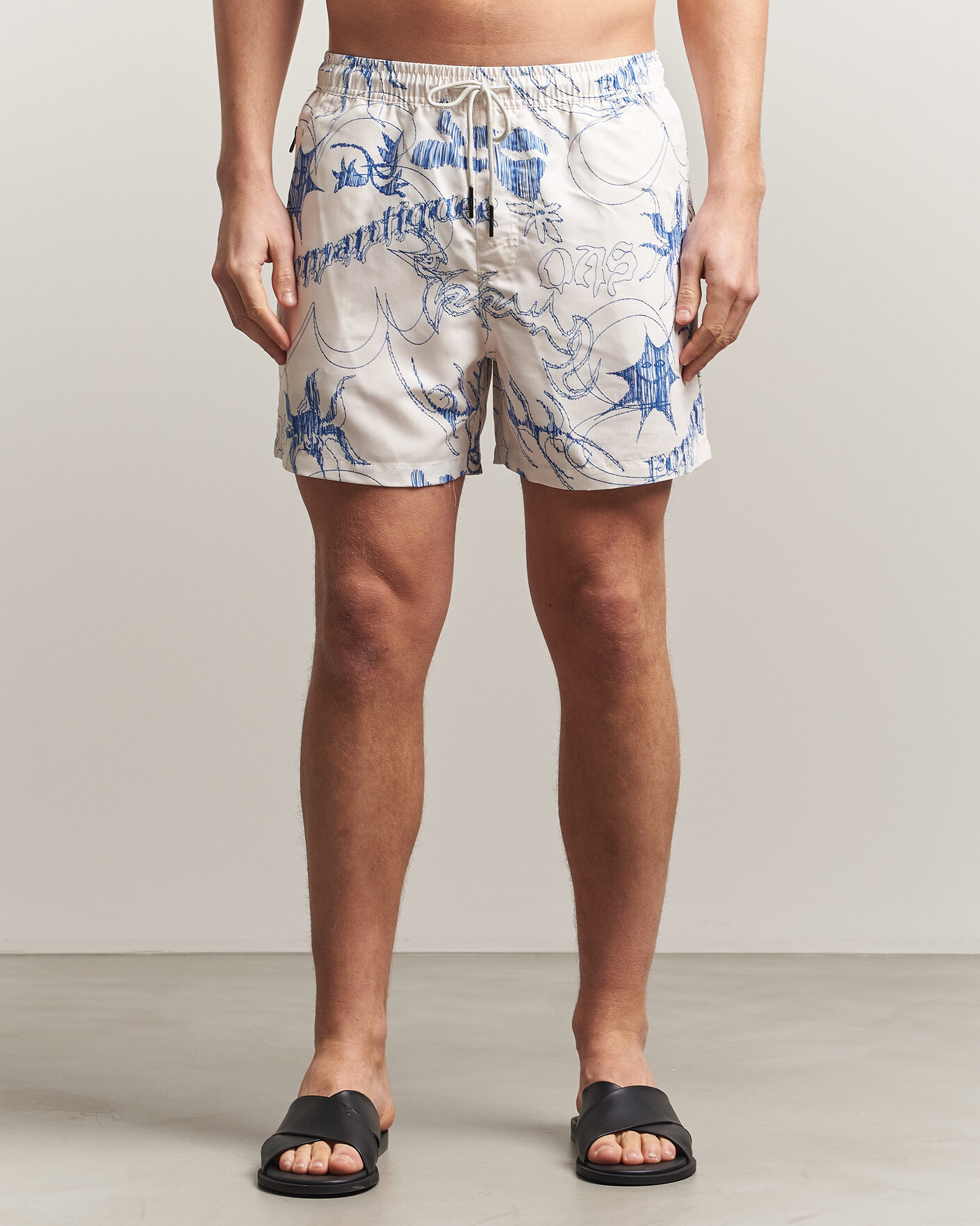 Heren | Zwembroek | OAS | Printed Swimshorts Romantique