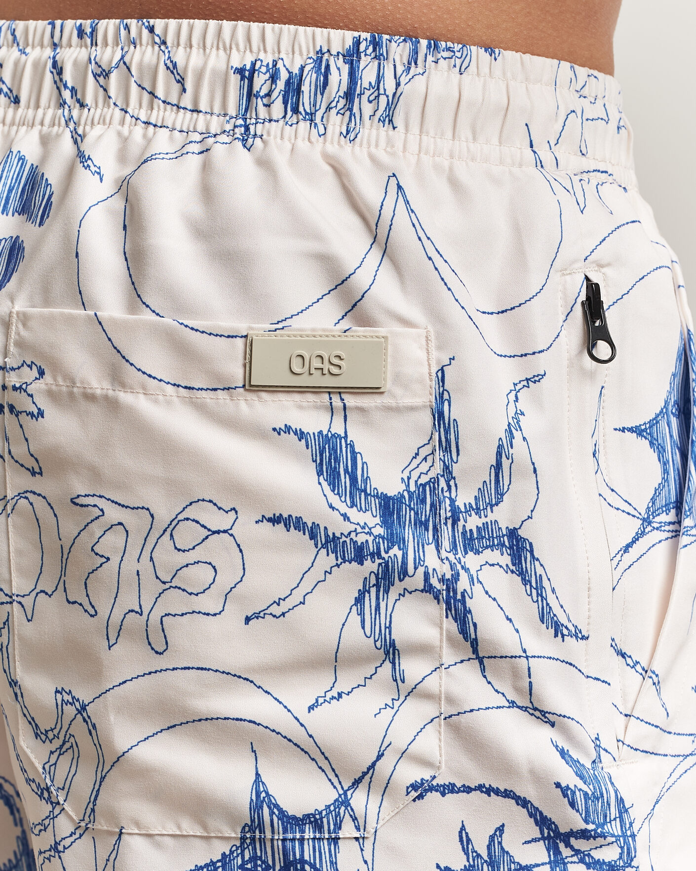 Heren | Zwembroek | OAS | Printed Swimshorts Romantique