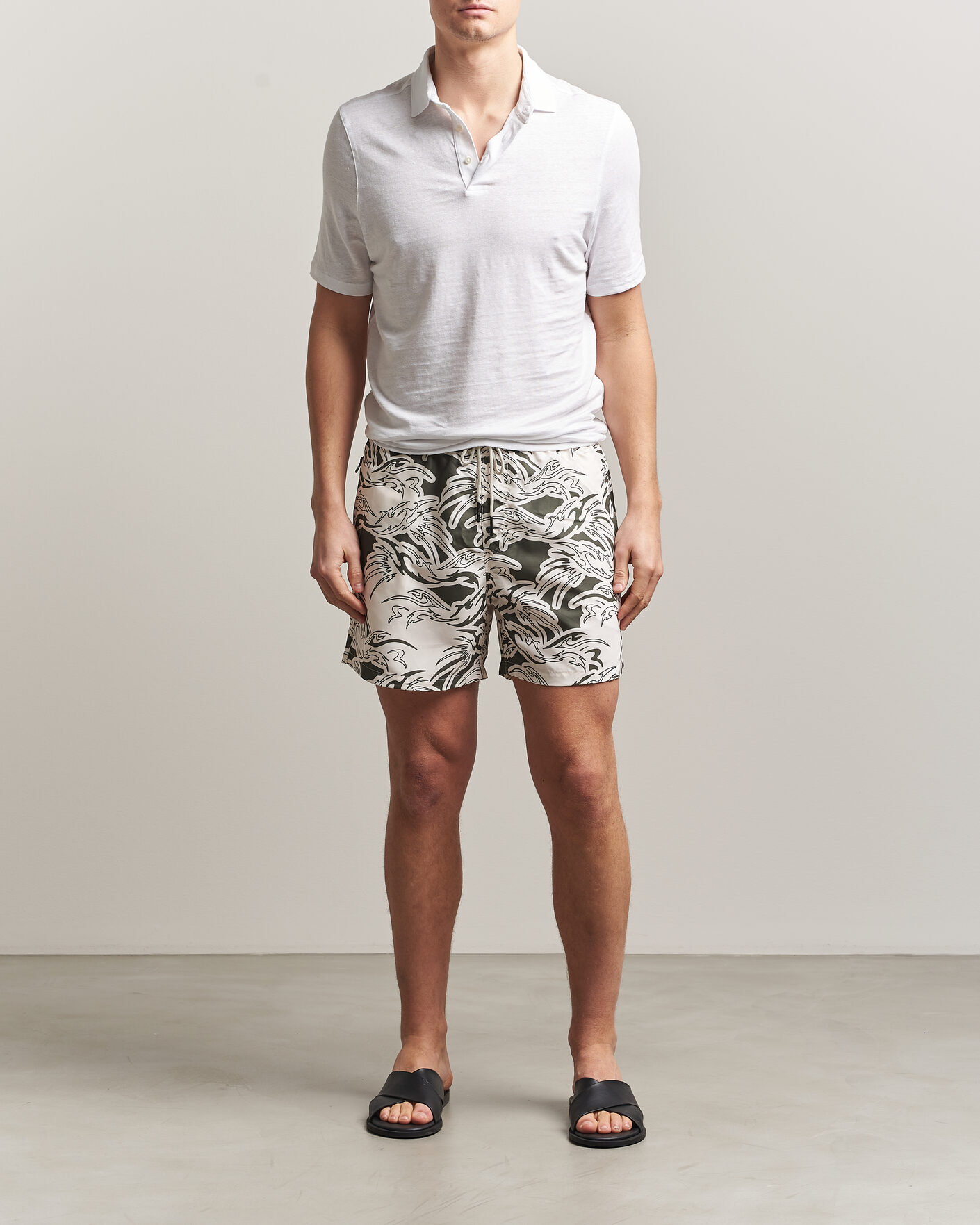 Heren | Zwembroek | OAS | Printed Swimshorts Rogue