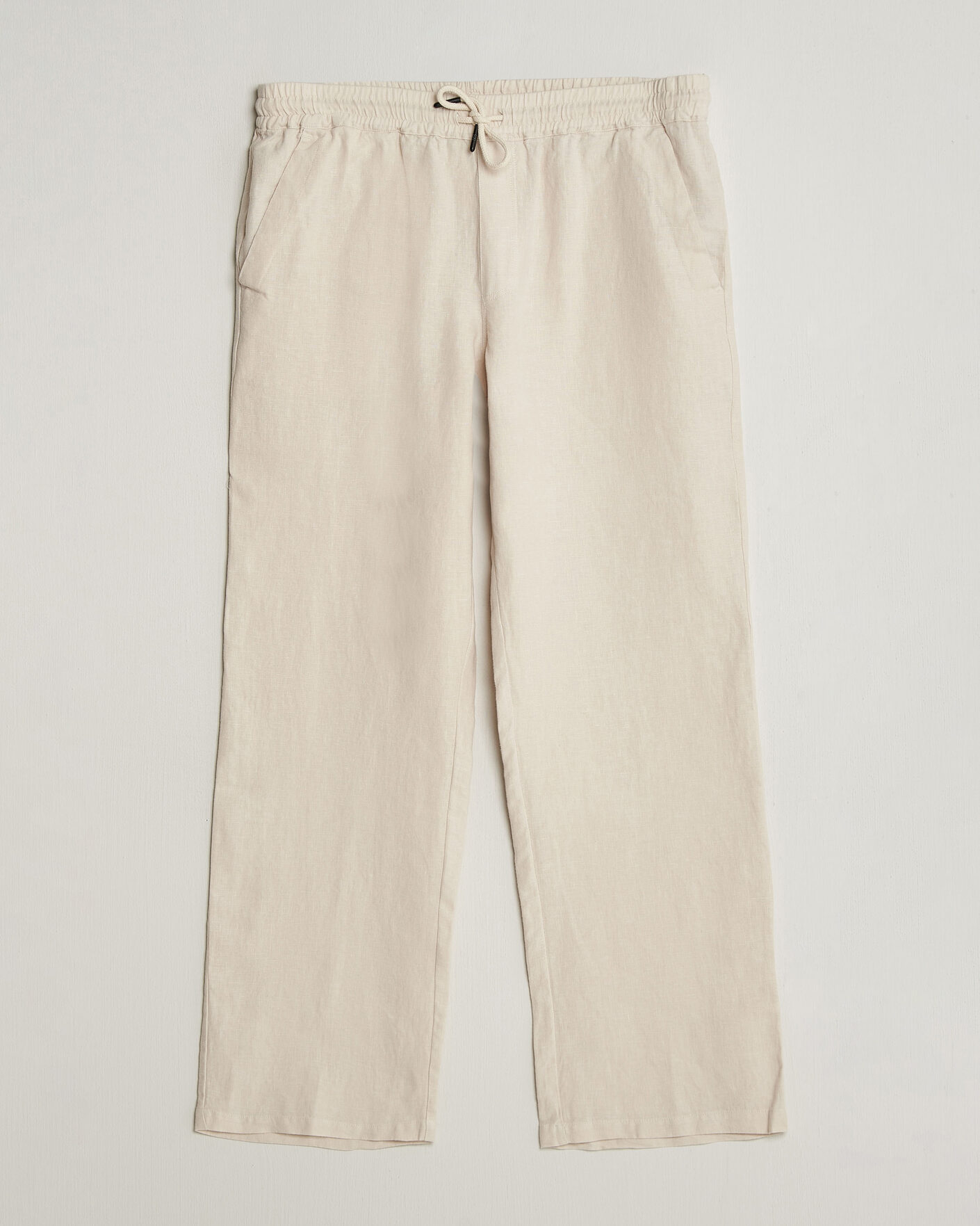 Heren | Broeken | OAS | Nino Linen Pants Beige